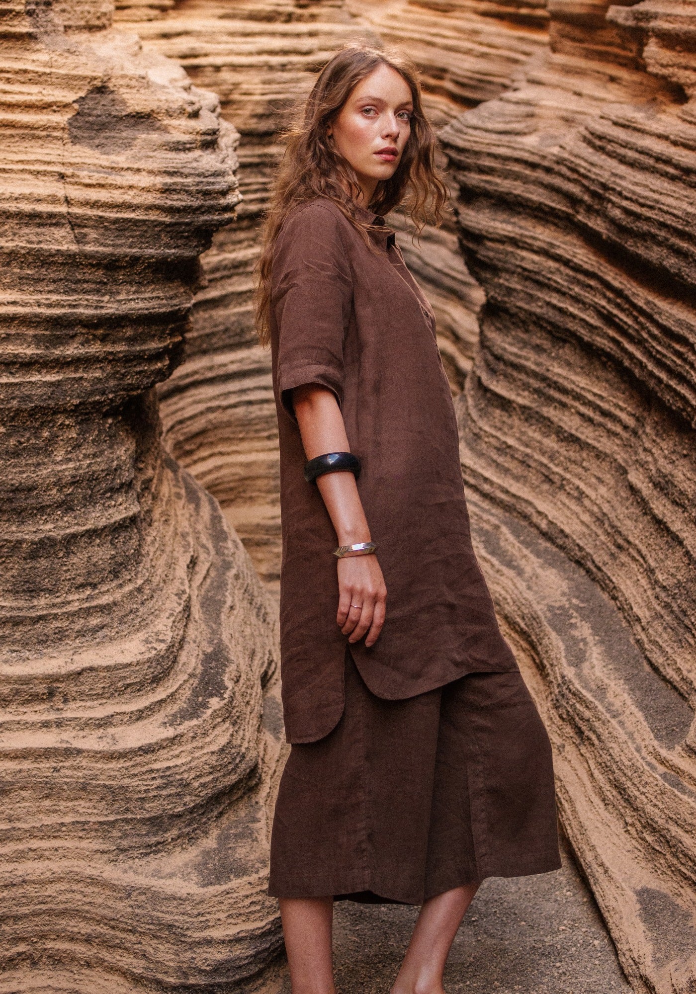 Leonie Linen Shirt Dress | Lightweight Summer Dress
