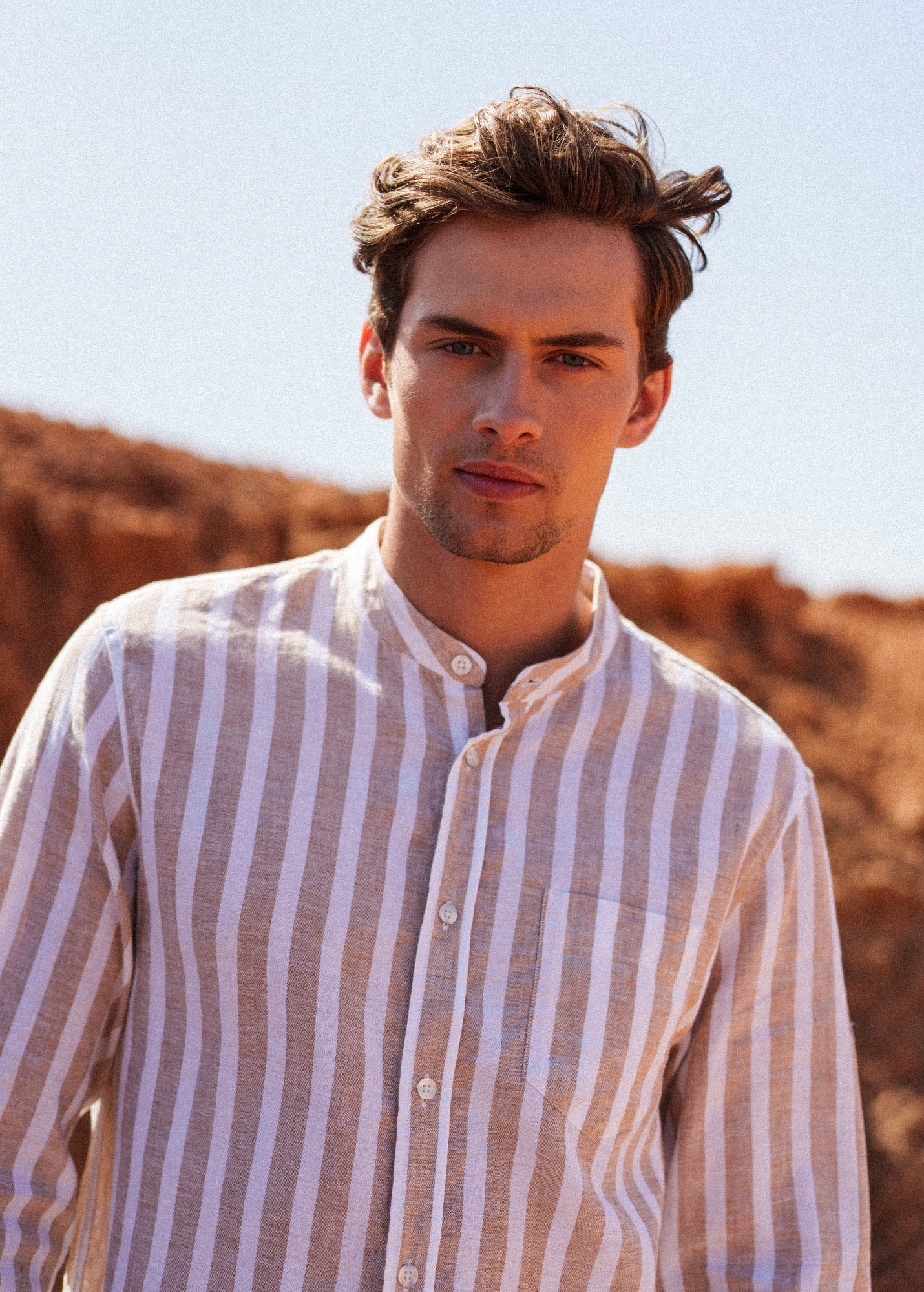 Men's Cotton Sailor Tees and Button Down Shirts | Saint James