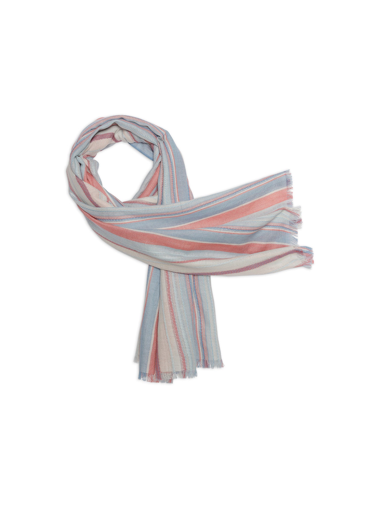 Multicolored striped scarf (PLAY)