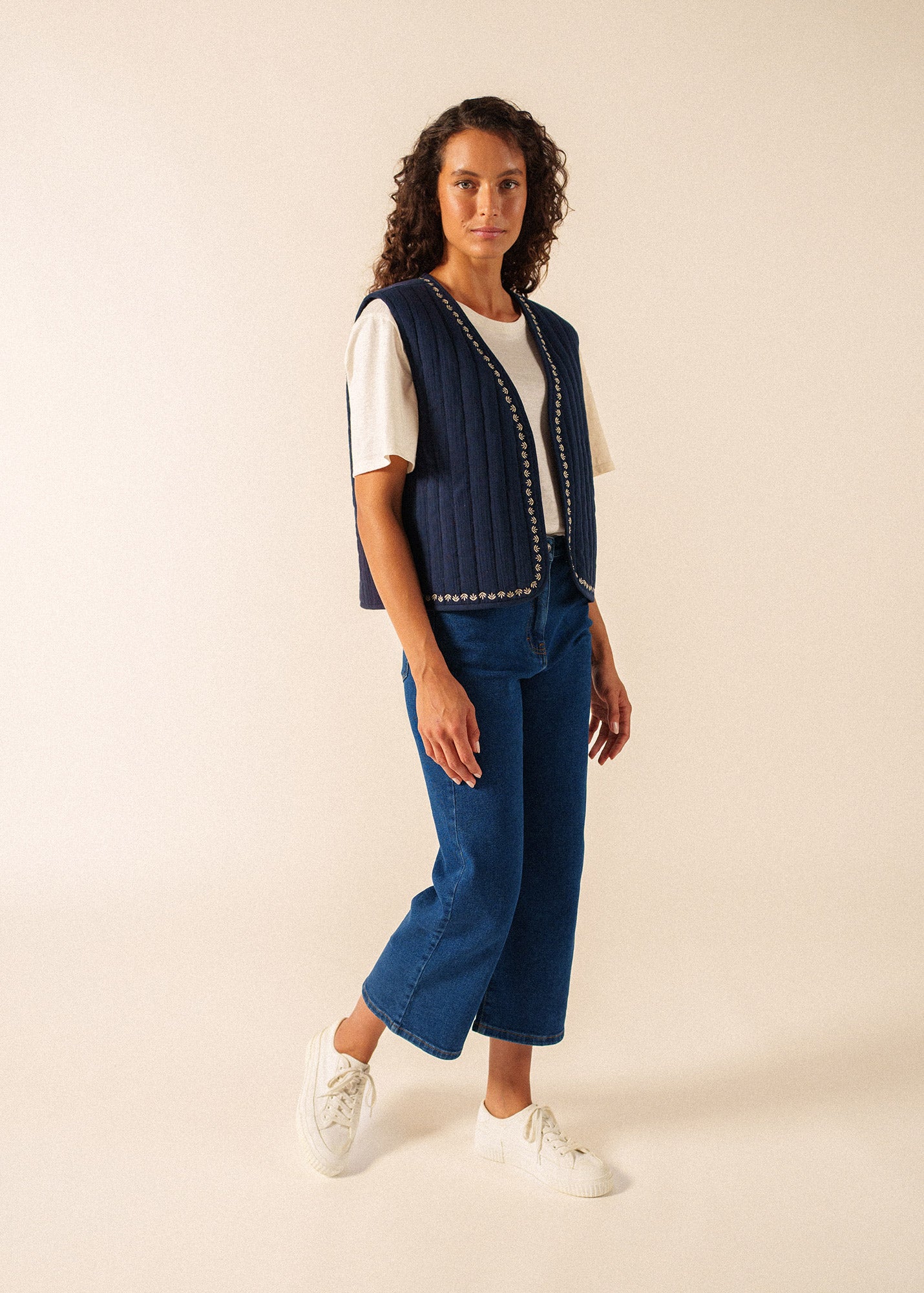 Ste Lily Quilted Vest | Women's Cotton Gilet | Saint James