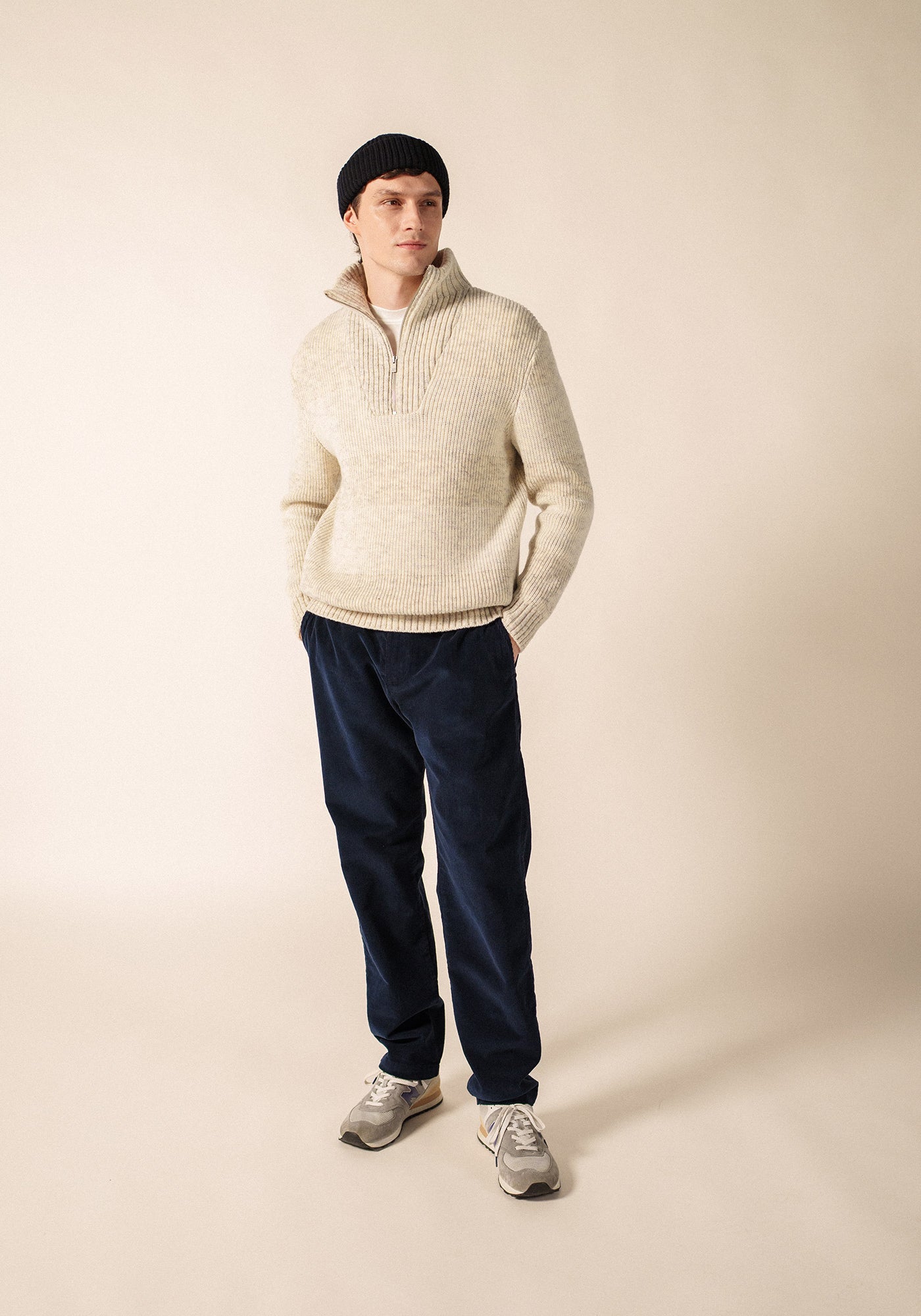 OSSAU Sweater (IVORY MELANGE)