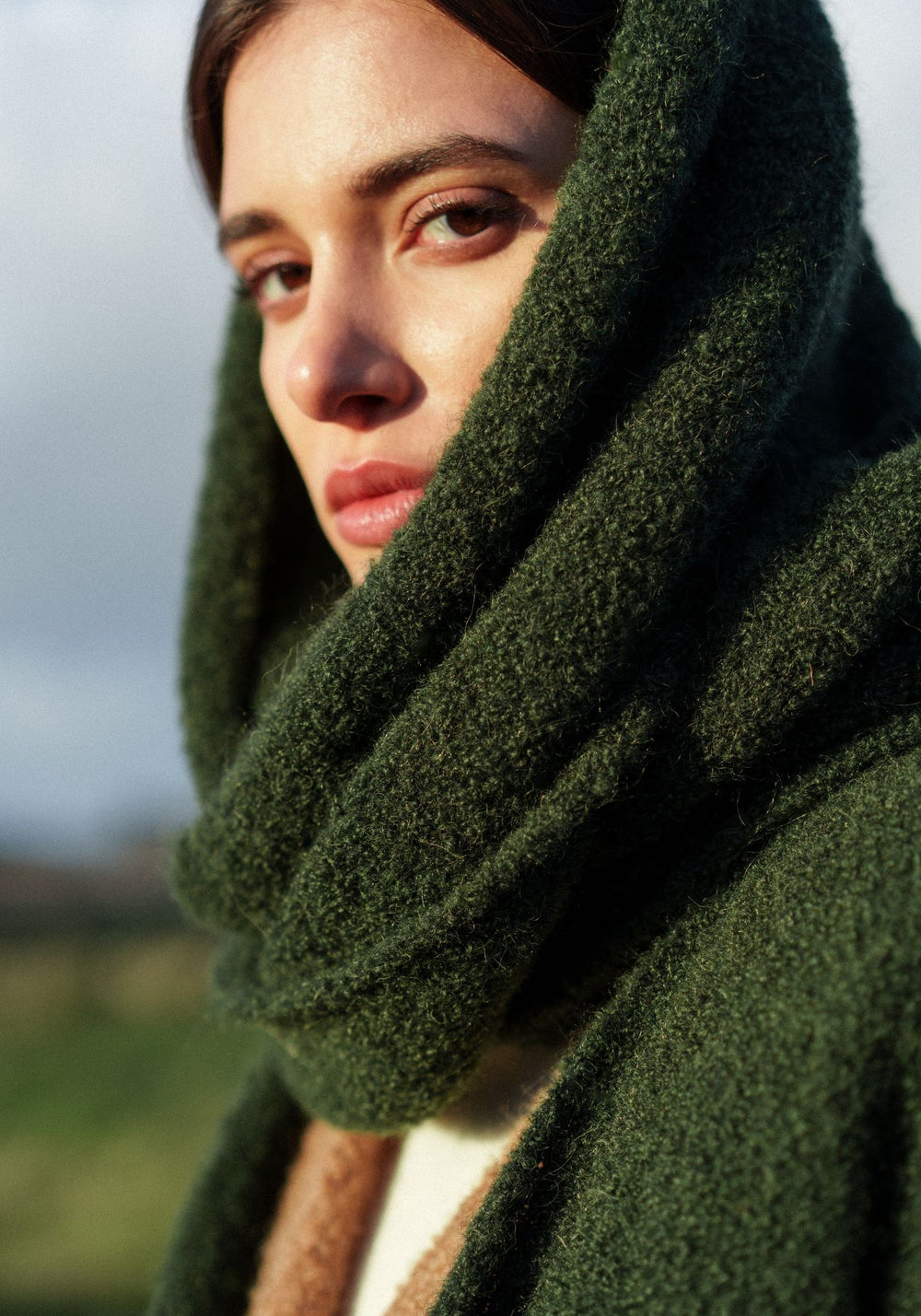 CADEAC Scarf (MOSS GREEN)