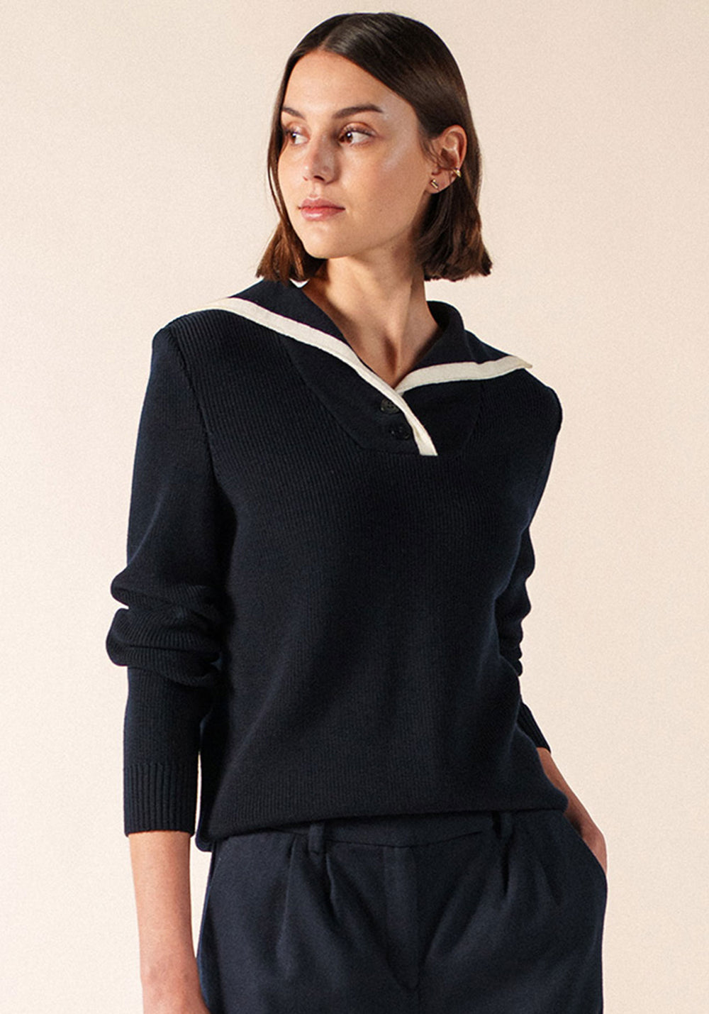 GAVARNIE Sweater (NAVY)