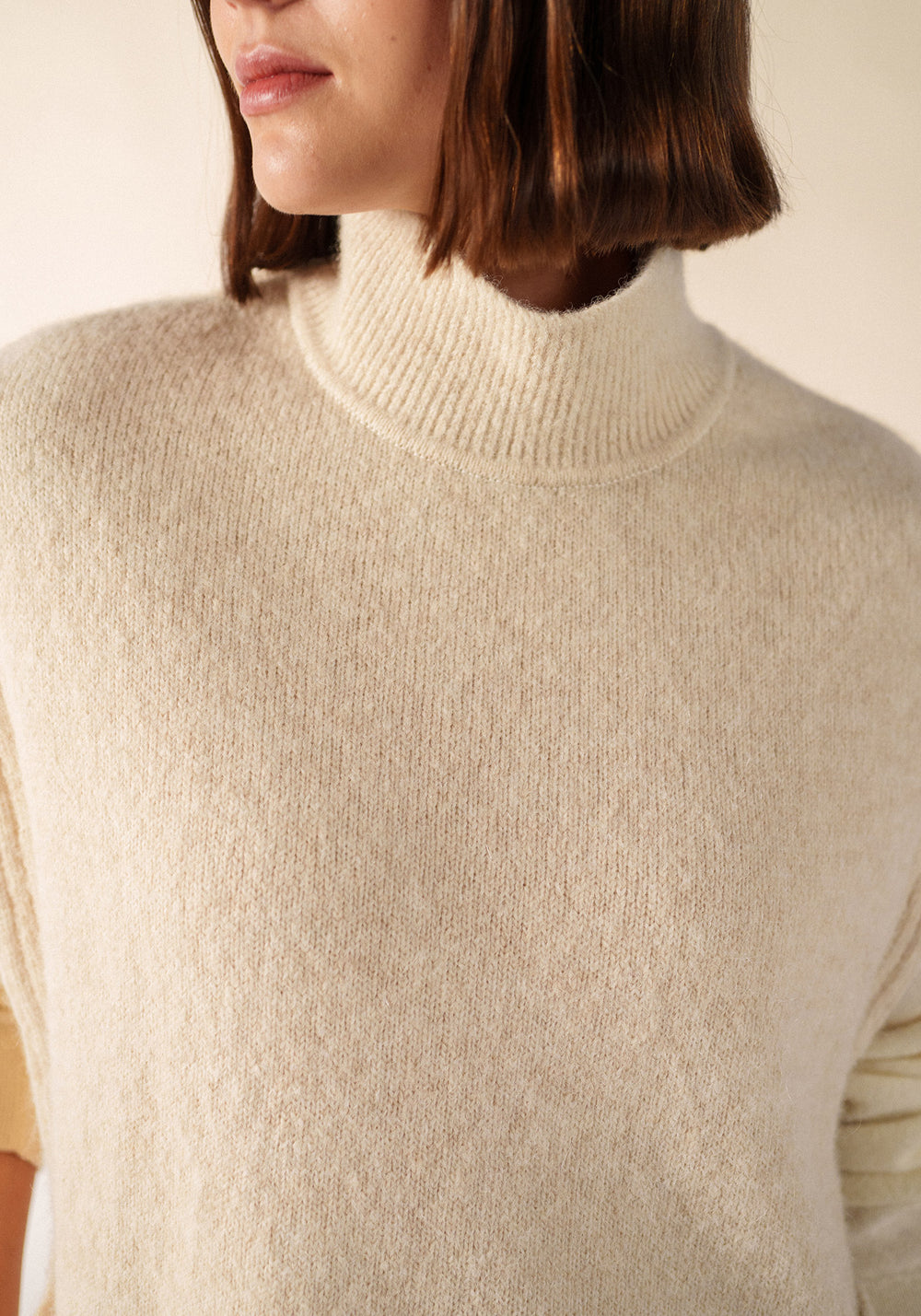 CIBOURE Wool Dickey (IVORY)