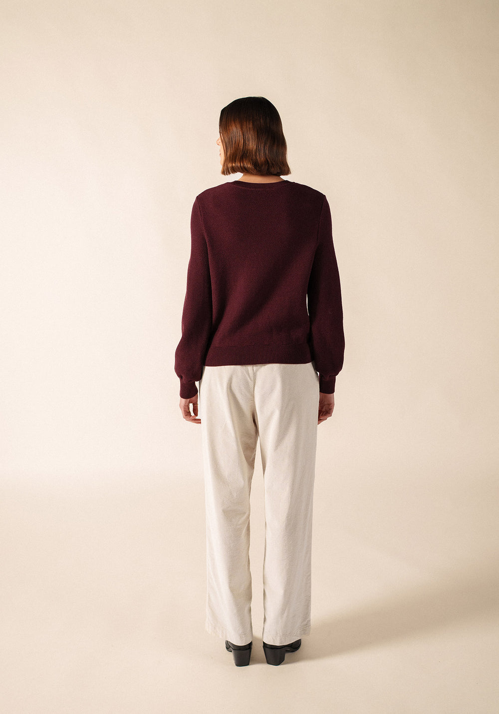 PROVENCE Sweater (BURGUNDY)
