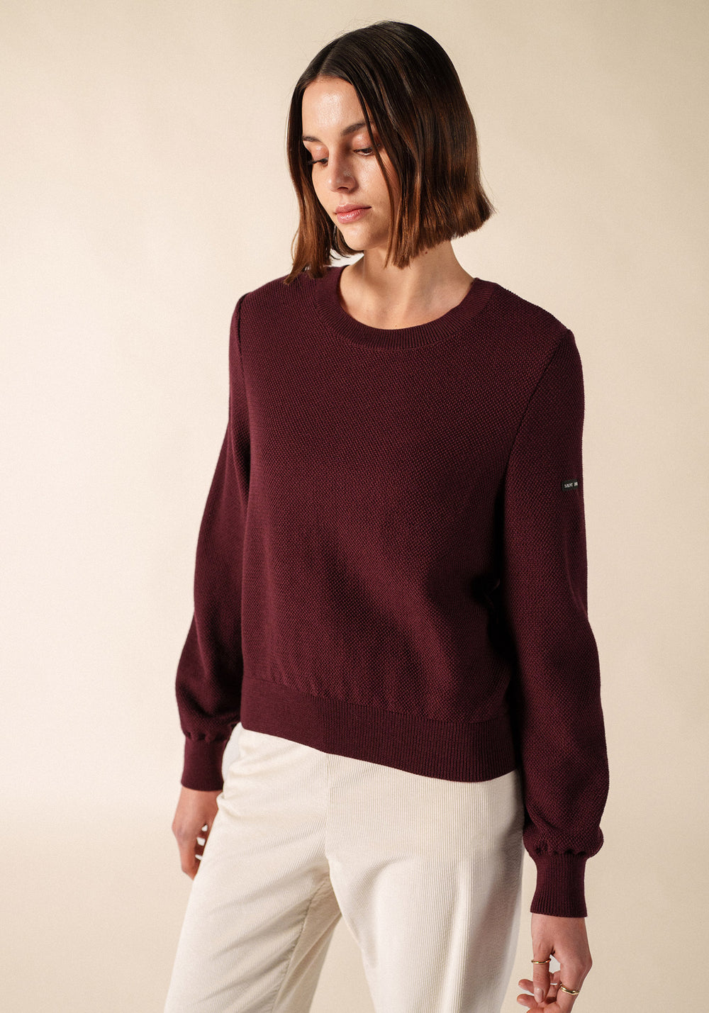 PROVENCE Sweater (BURGUNDY)