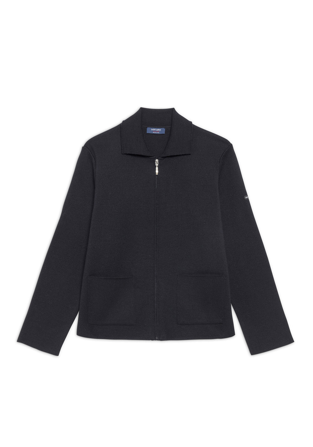 CERBERE Zip-Up Cardigan (NAVY)