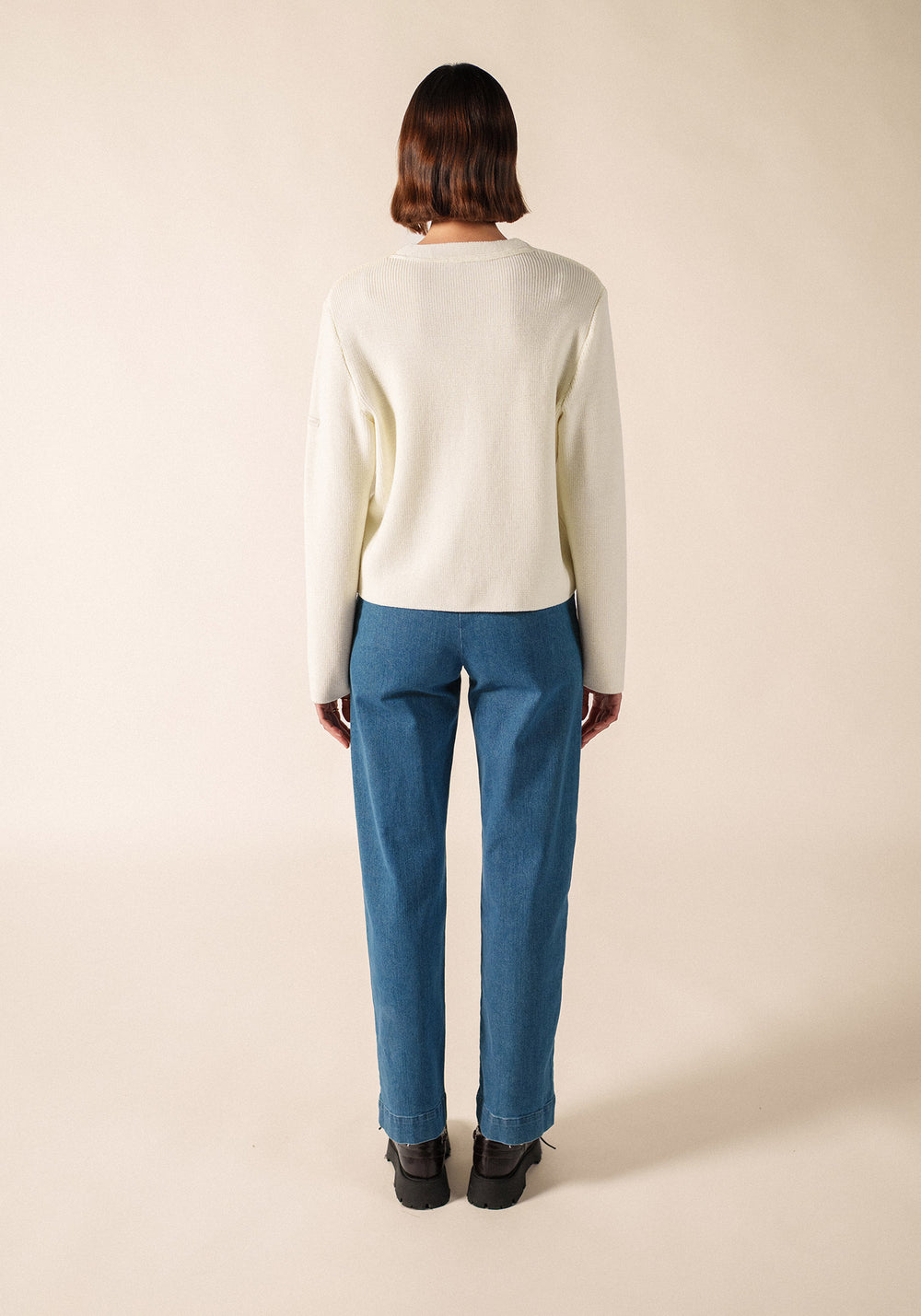 COURCY Cardigan (WHITE)