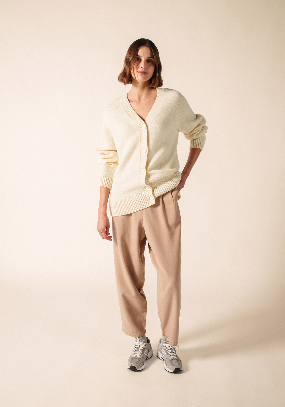 GLASGOW Cardigan (IVORY)