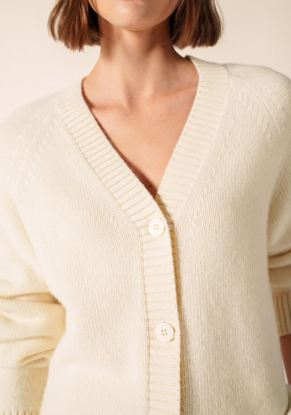 GLASGOW Cardigan (IVORY)