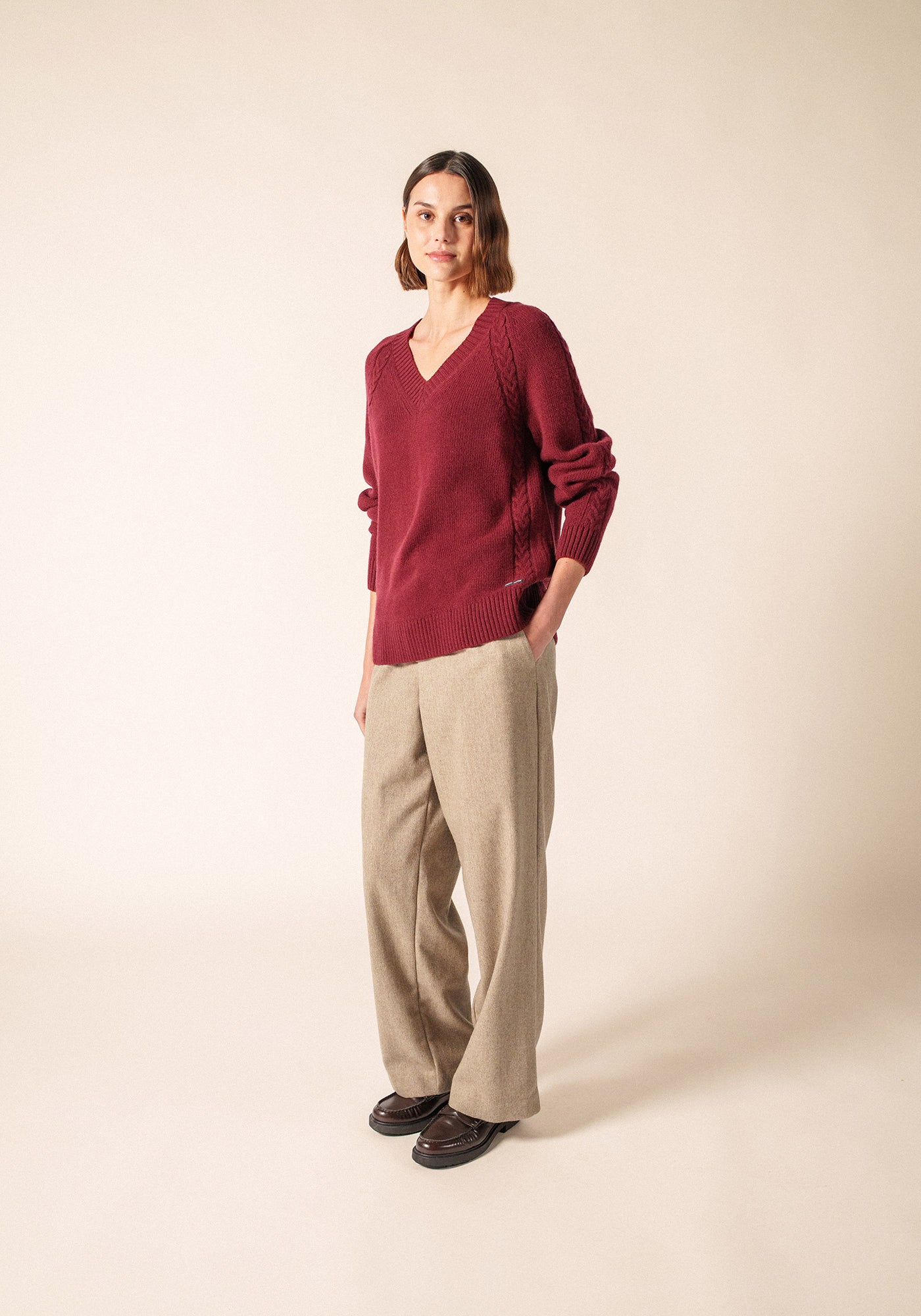 MANCHESTER Sweater (BURGUNDY)