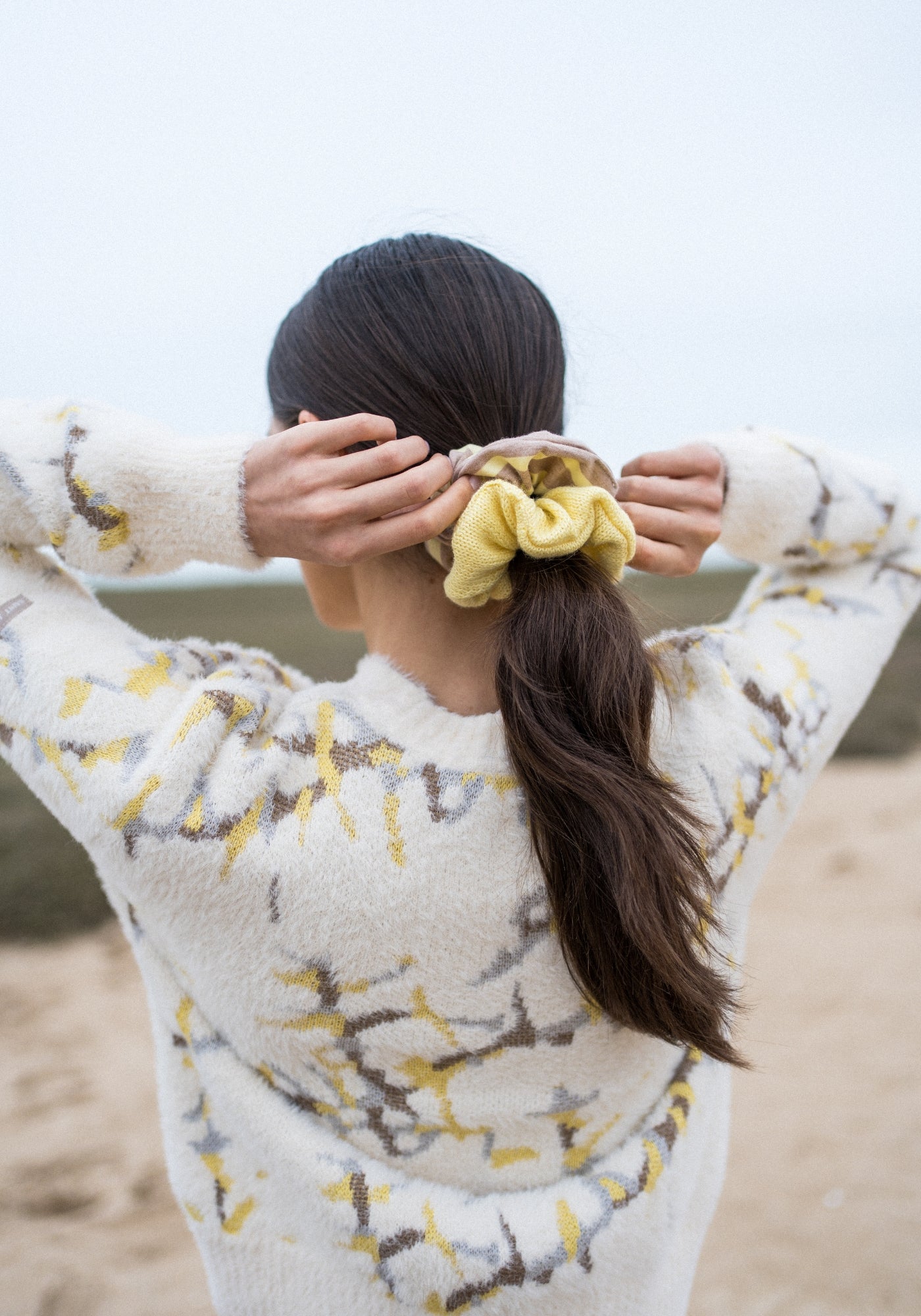 LEEDS Sweater (WINTER WHITE / BEIGE / BUTTER YELLOW)