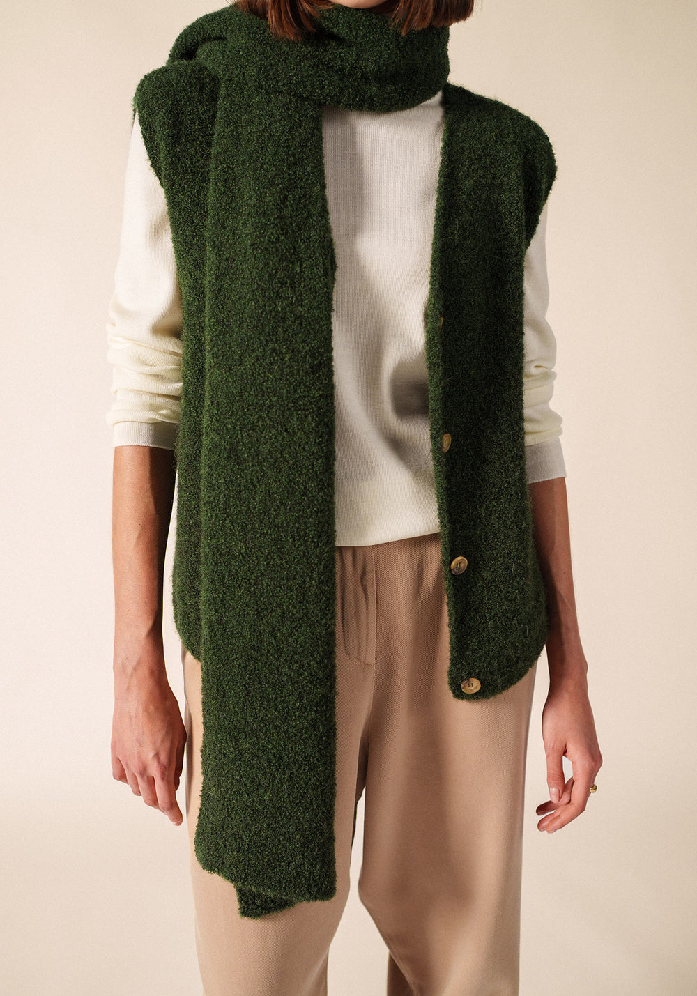 CADEAC Scarf (MOSS GREEN)