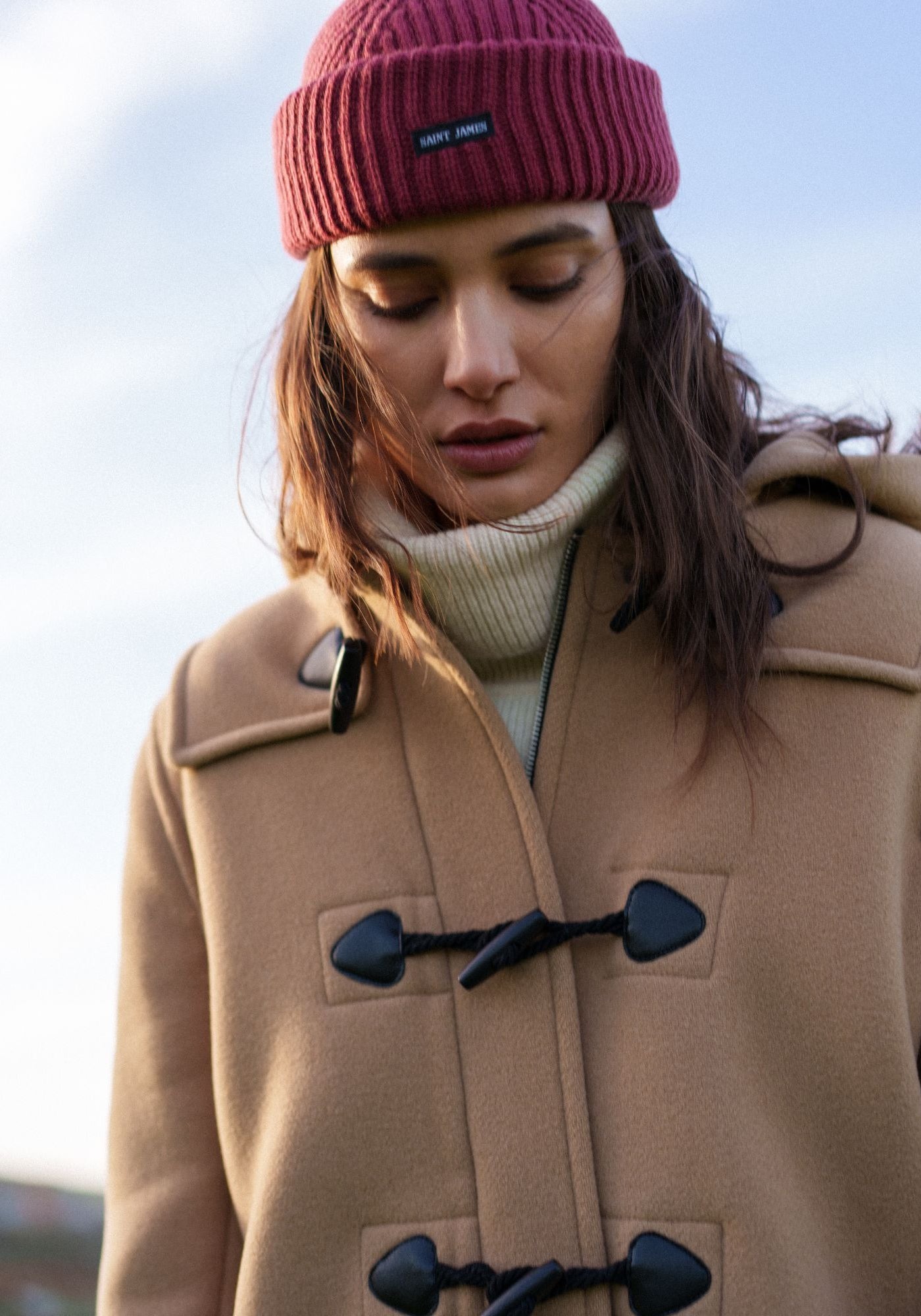 CLASSIC DUFFLE-COAT (DARK BEIGE)