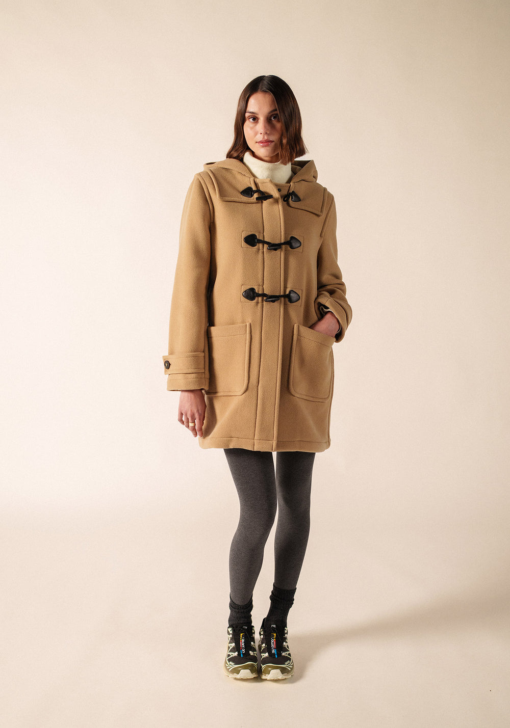 CLASSIC DUFFLE-COAT (DARK BEIGE)