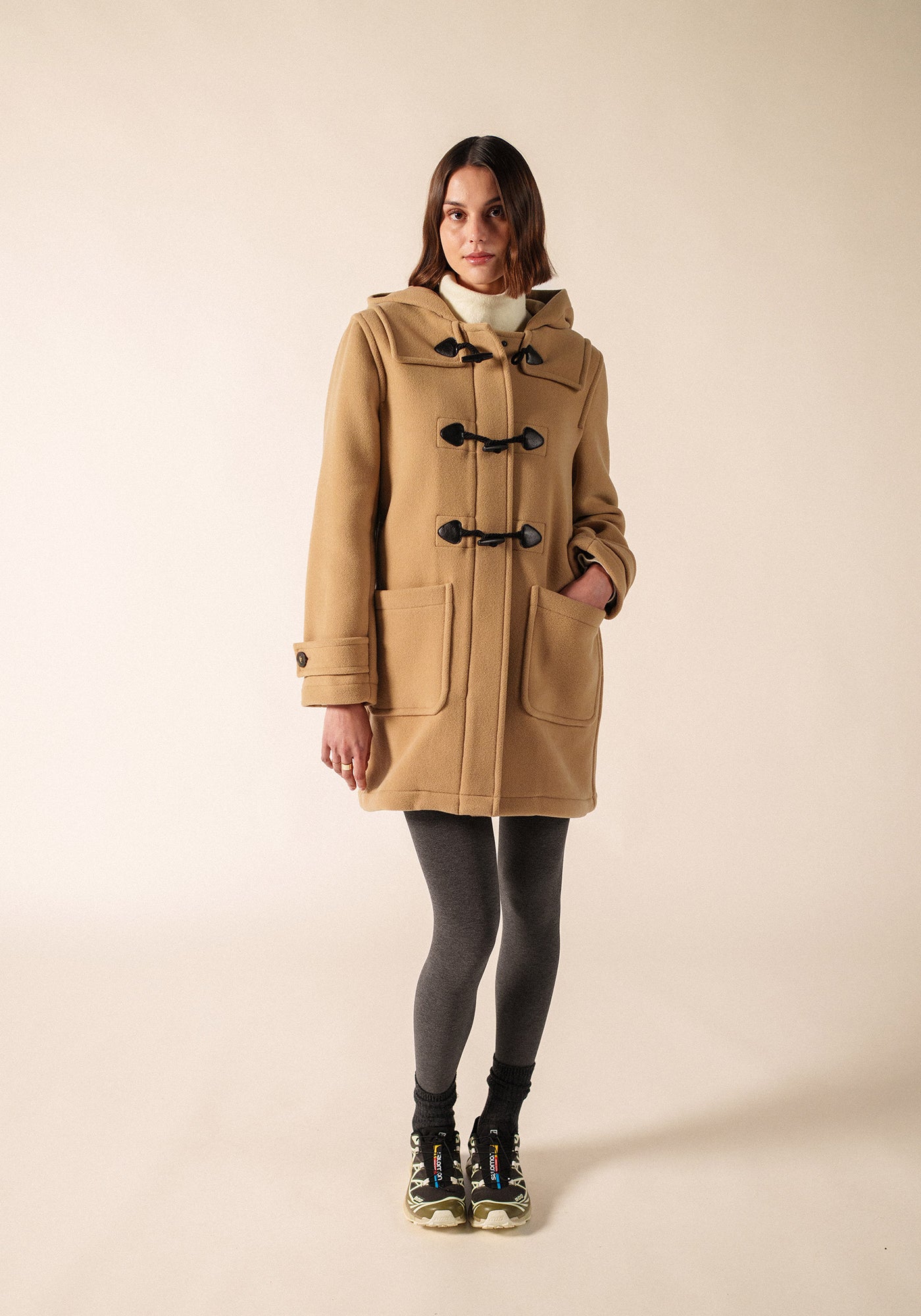 CLASSIC DUFFLE-COAT (DARK BEIGE)