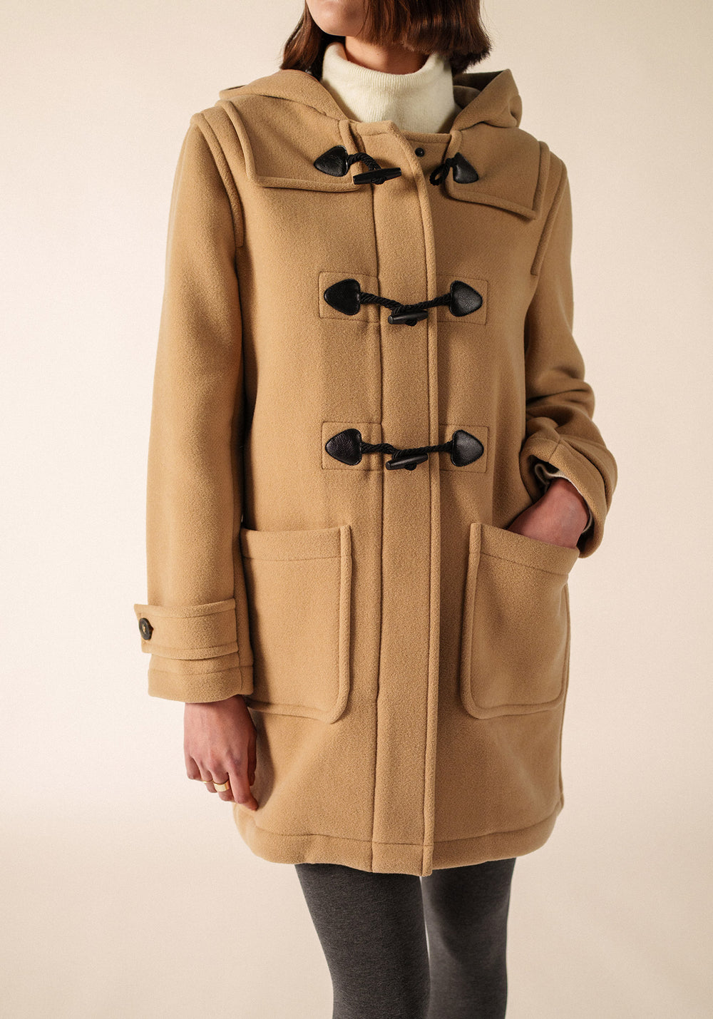 CLASSIC DUFFLE-COAT (DARK BEIGE)