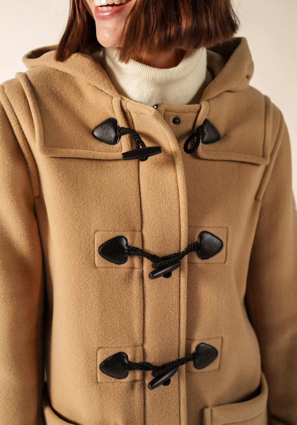 CLASSIC DUFFLE-COAT (DARK BEIGE)