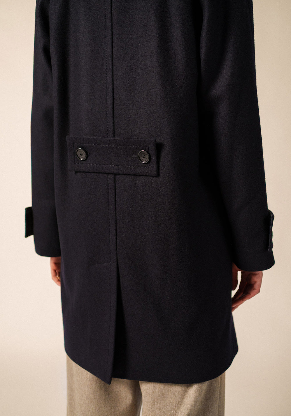 ST LAURA Winter Trench Coat (NAVY)