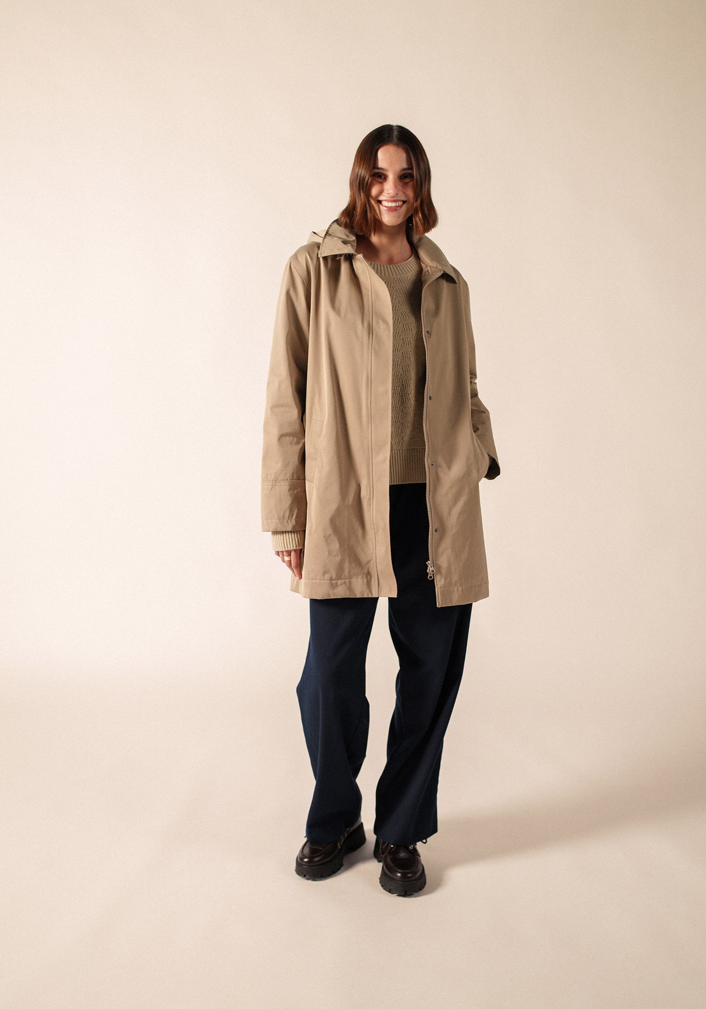 ST SOPHIA Parka (BEIGE)