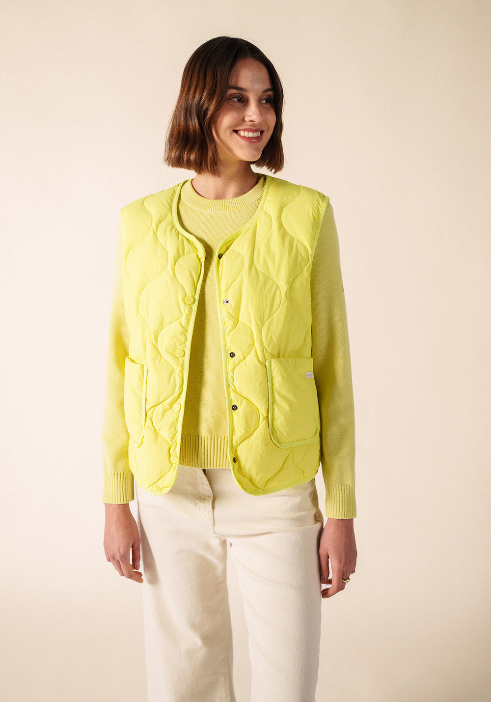 ST CARLA Vest (BUTTER YELLOW)