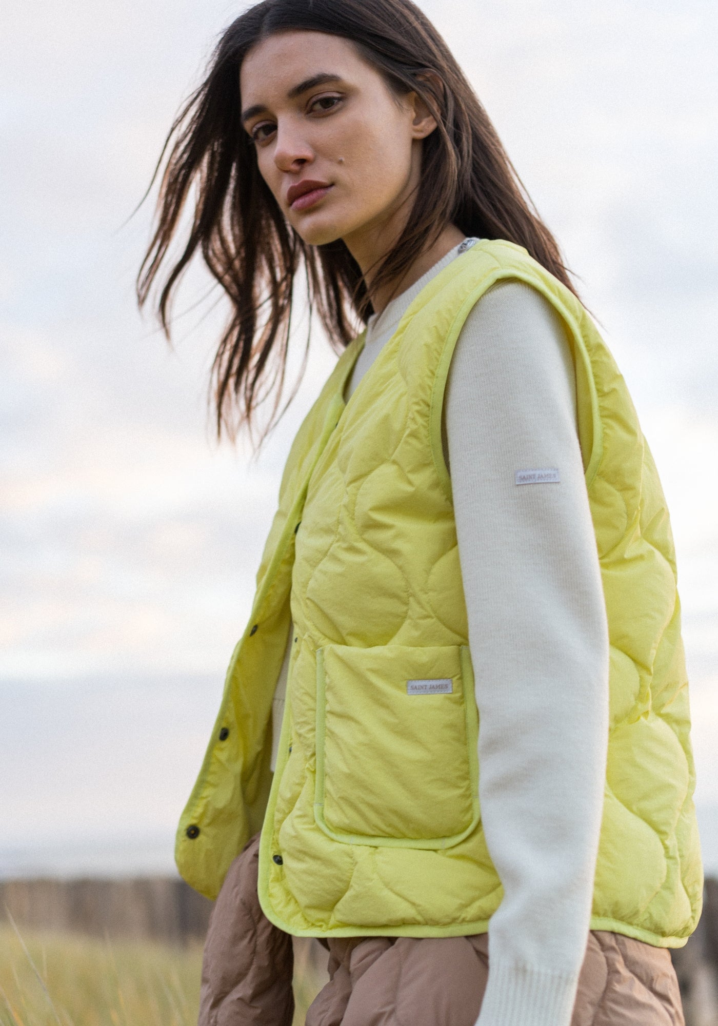 ST CARLA Vest (BUTTER YELLOW)