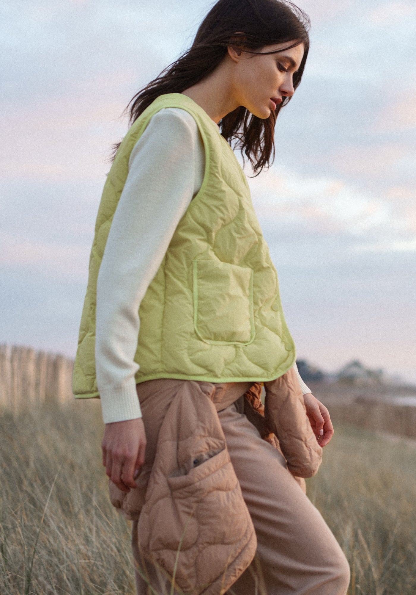 ST CARLA Vest (BUTTER YELLOW)
