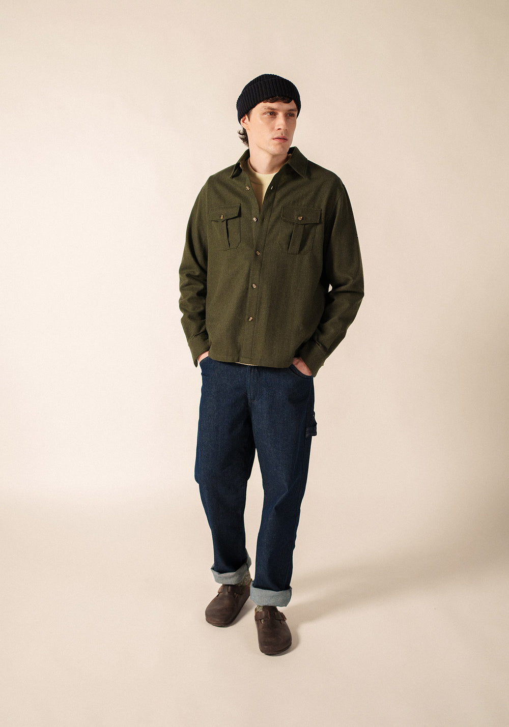 ST FABIO Overshirt (MOSS GREEN)
