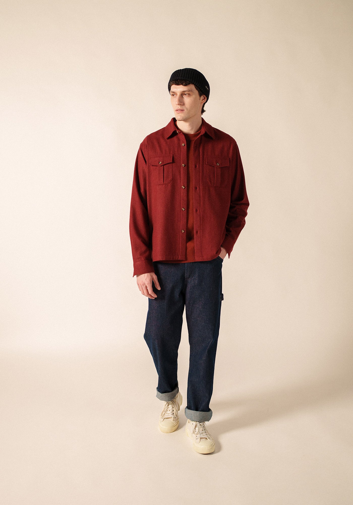 ST FABIO Overshirt (TERRACOTTA)