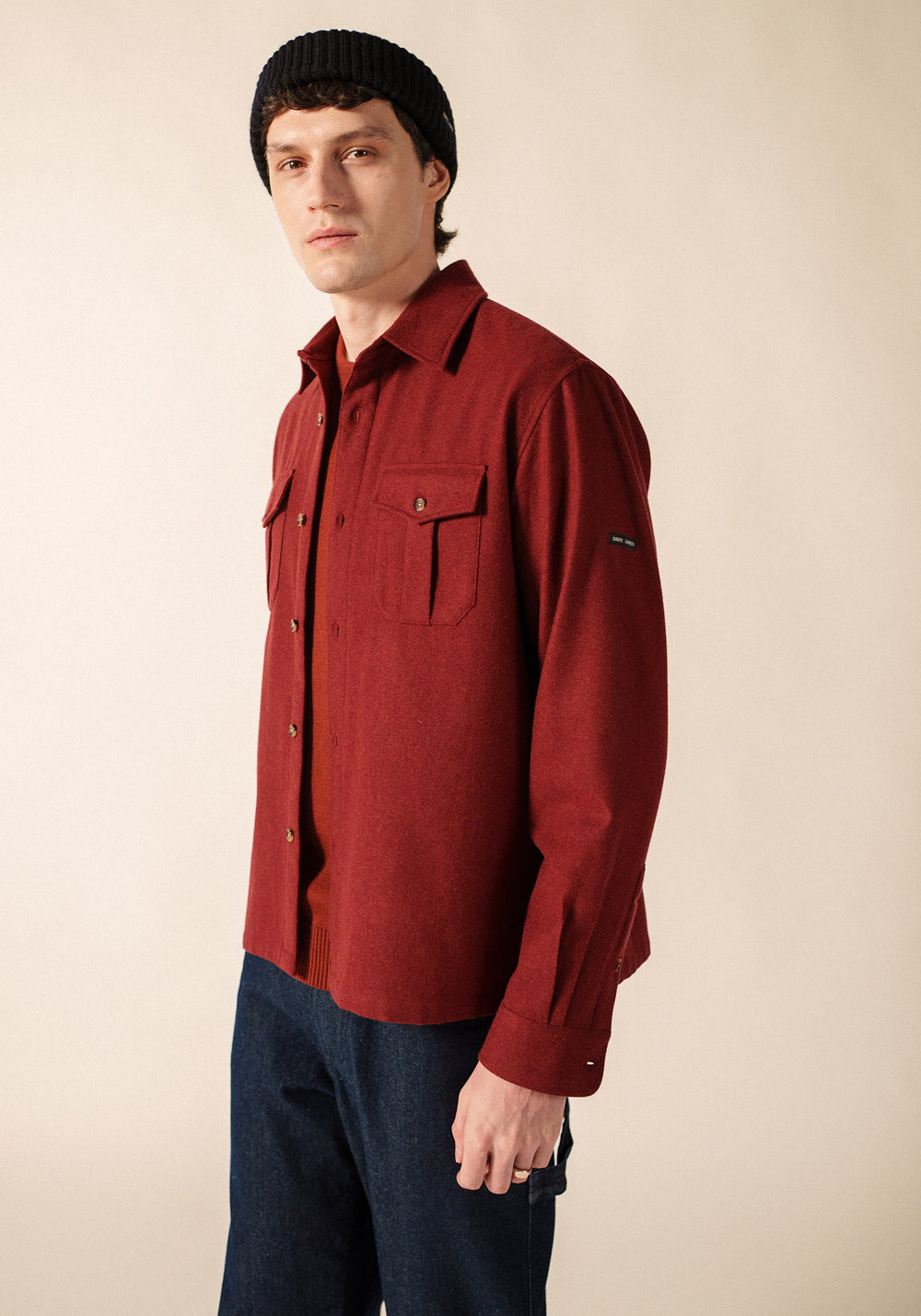 ST FABIO Overshirt (TERRACOTTA)