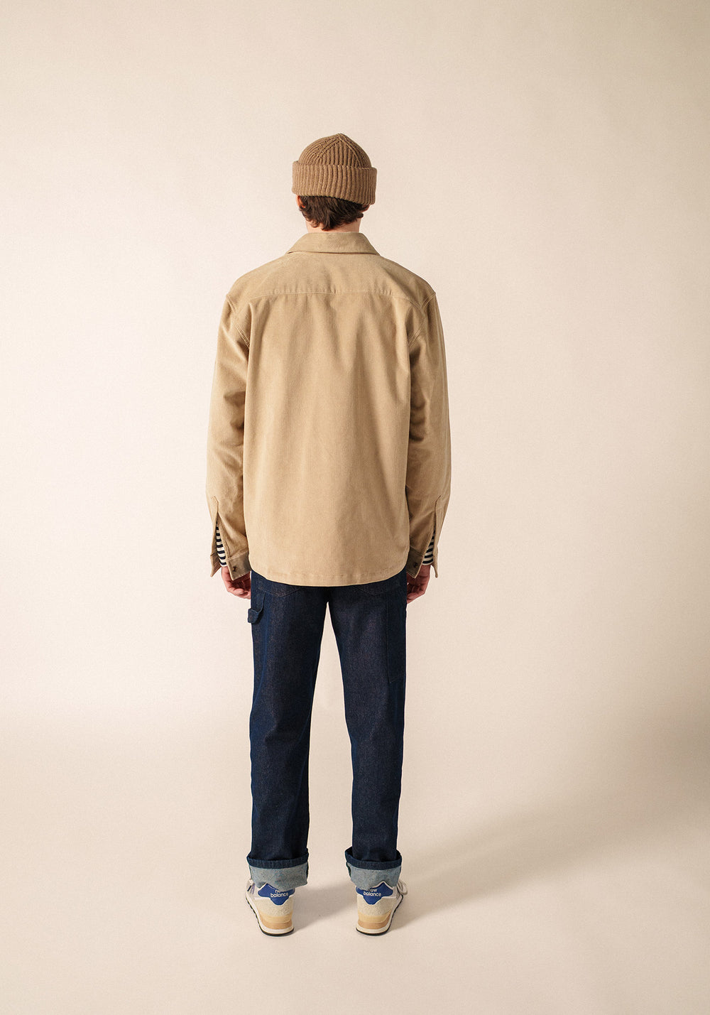 ST FIRMIN Corduroy Overshirt (BEIGE)
