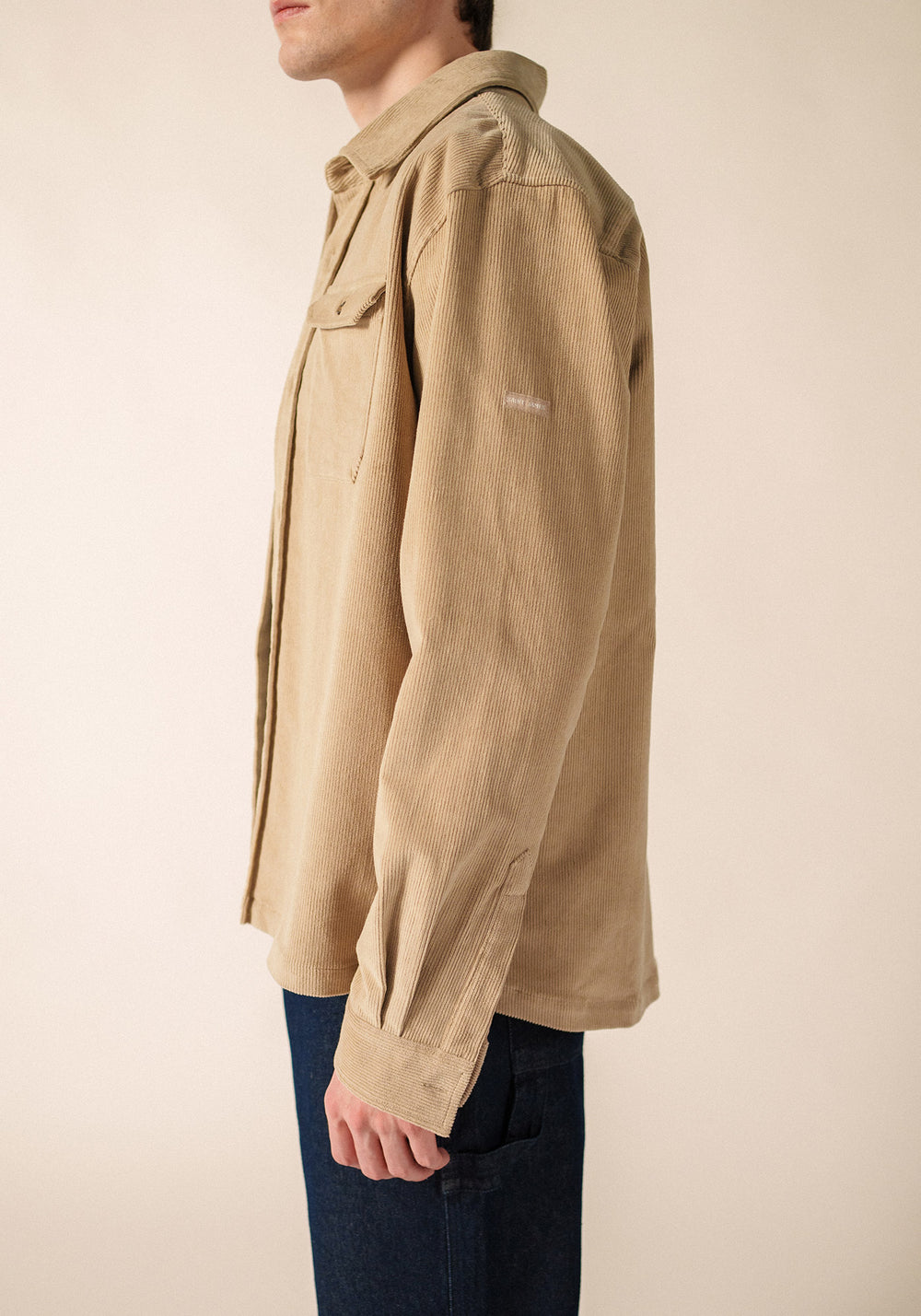 ST FIRMIN Corduroy Overshirt (BEIGE)