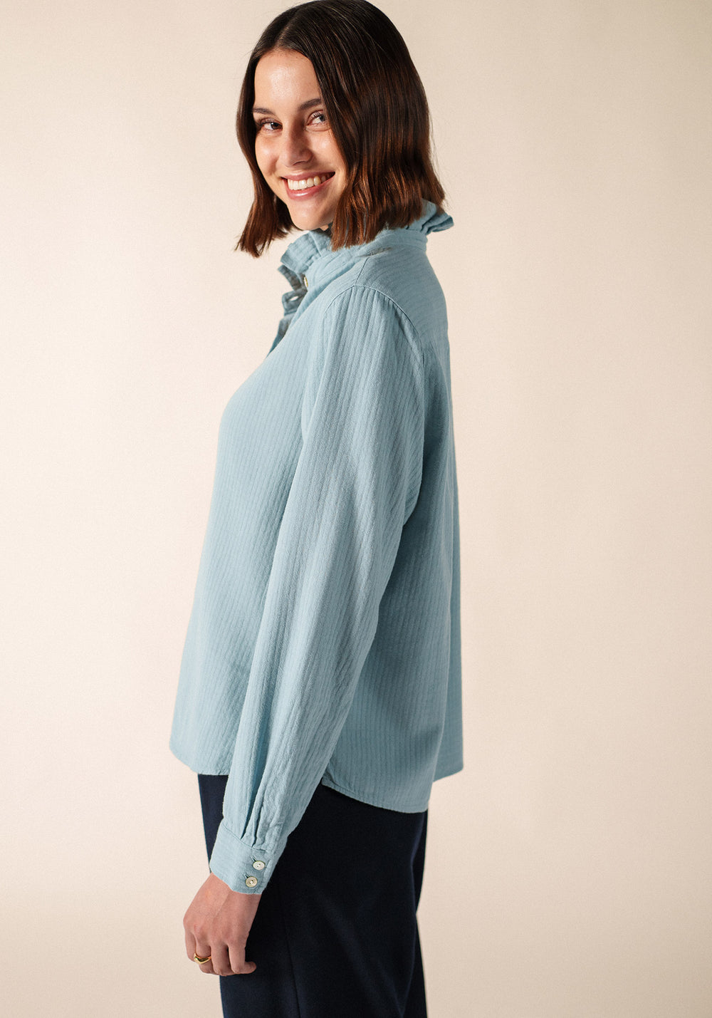 LUCINDA Shirt (LIGHT COASTAL BLUE)