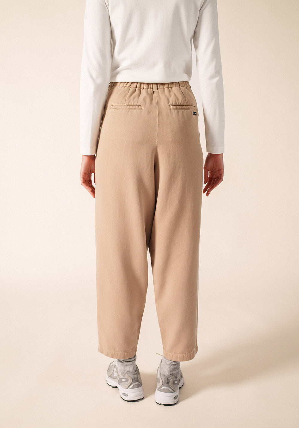 BARREL Pants (DARK BEIGE)