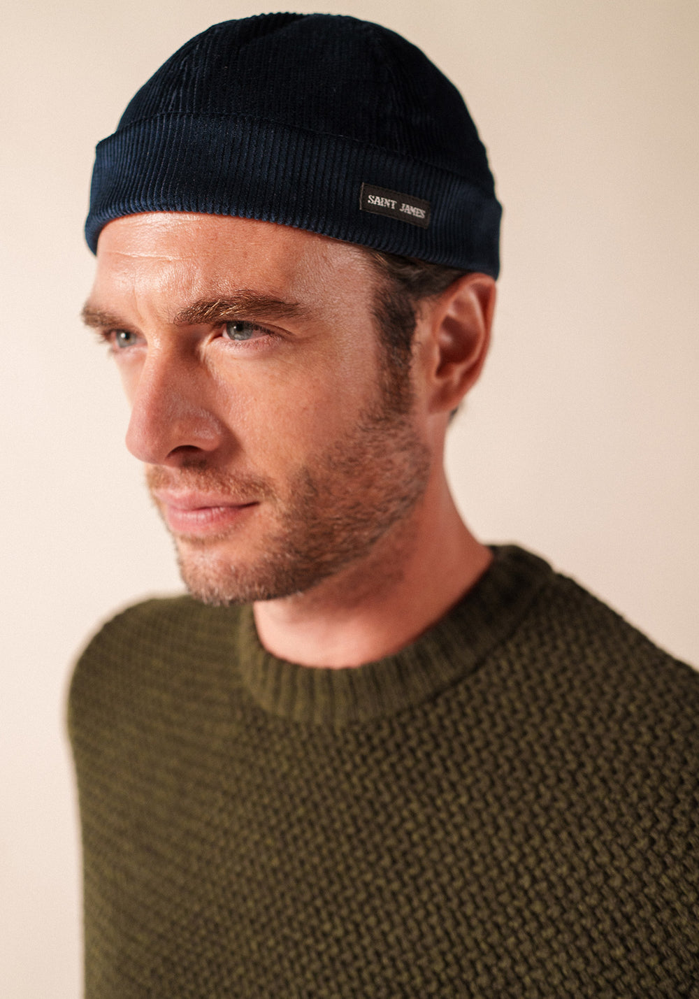 MIKI VELVET Cap (NAVY)
