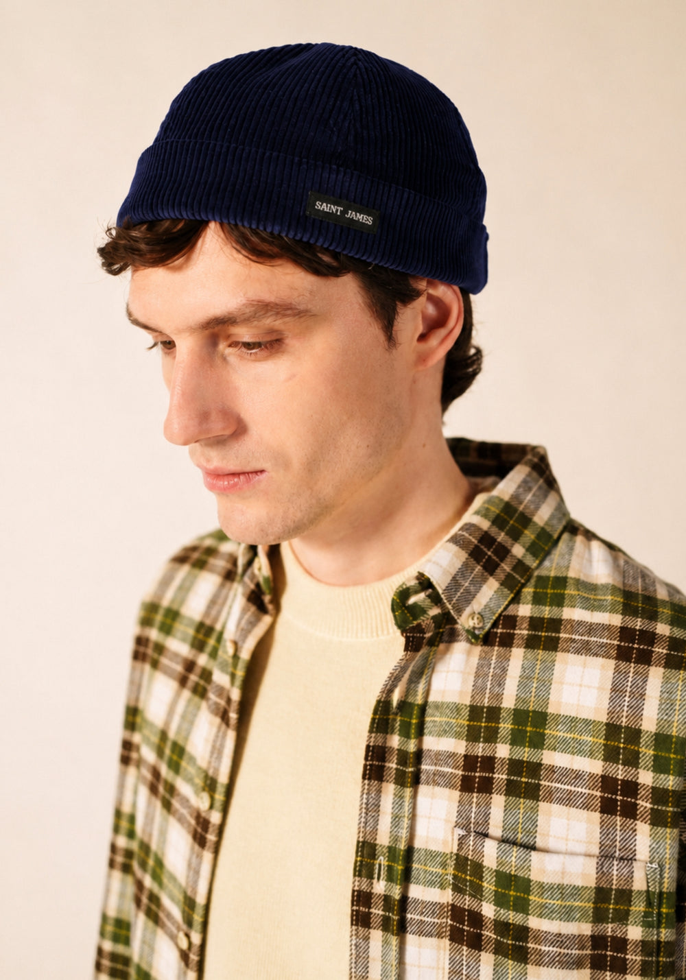 MIKI VELVET Cap (NAVY)