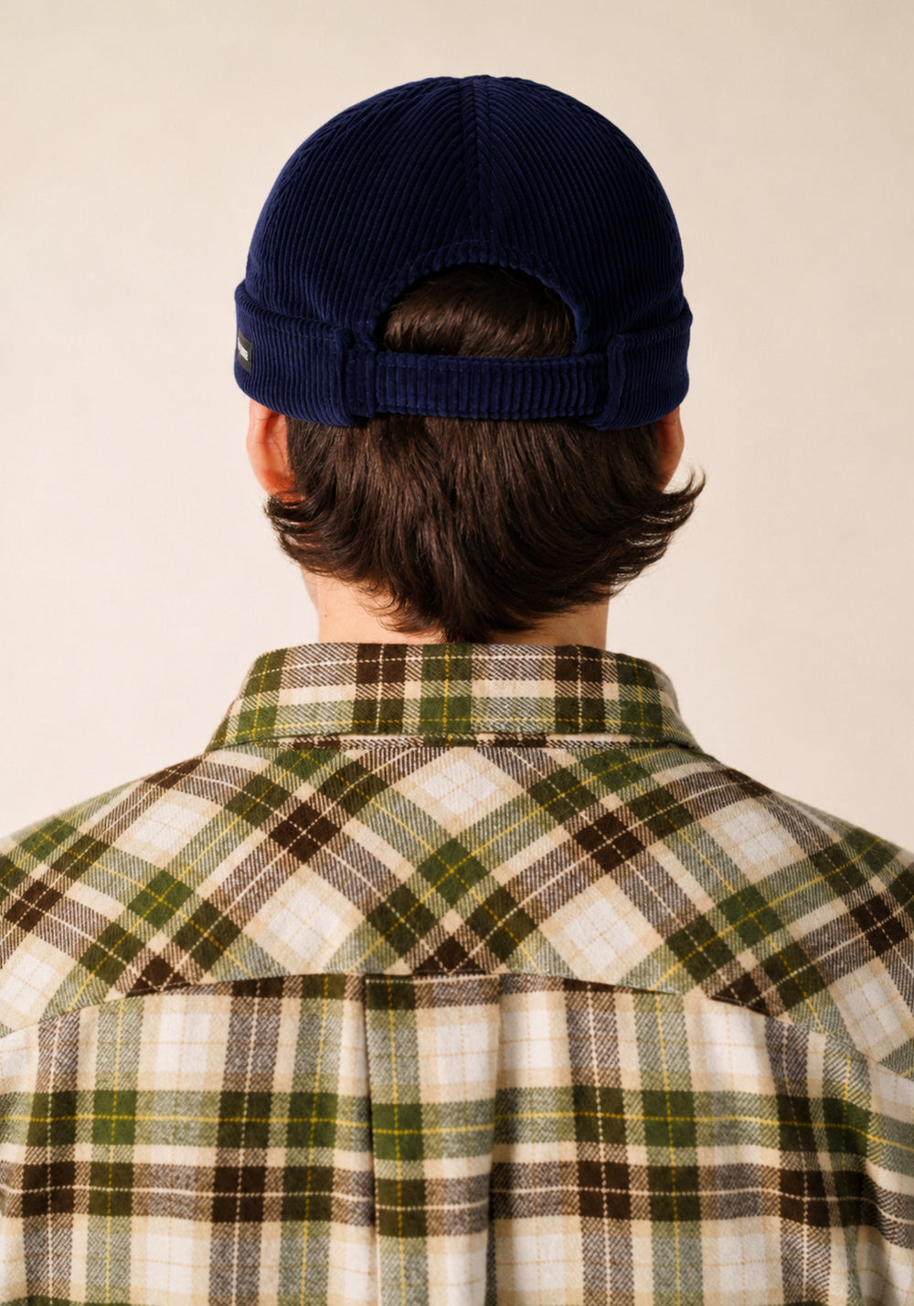 MIKI VELVET Cap (NAVY)