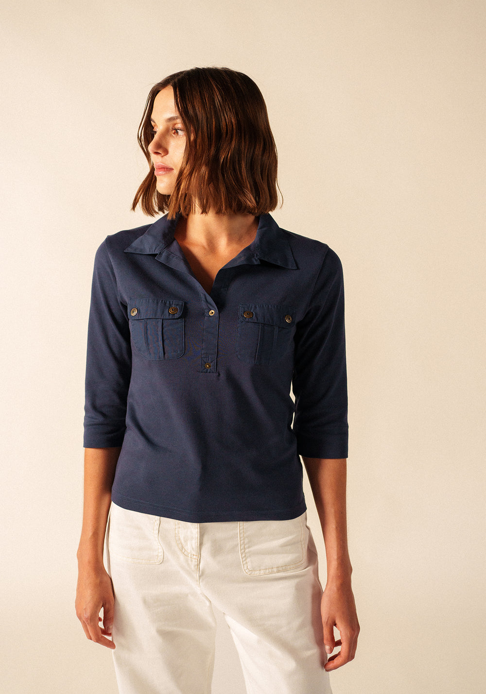 Oleron Polo Shirt (NAVY)