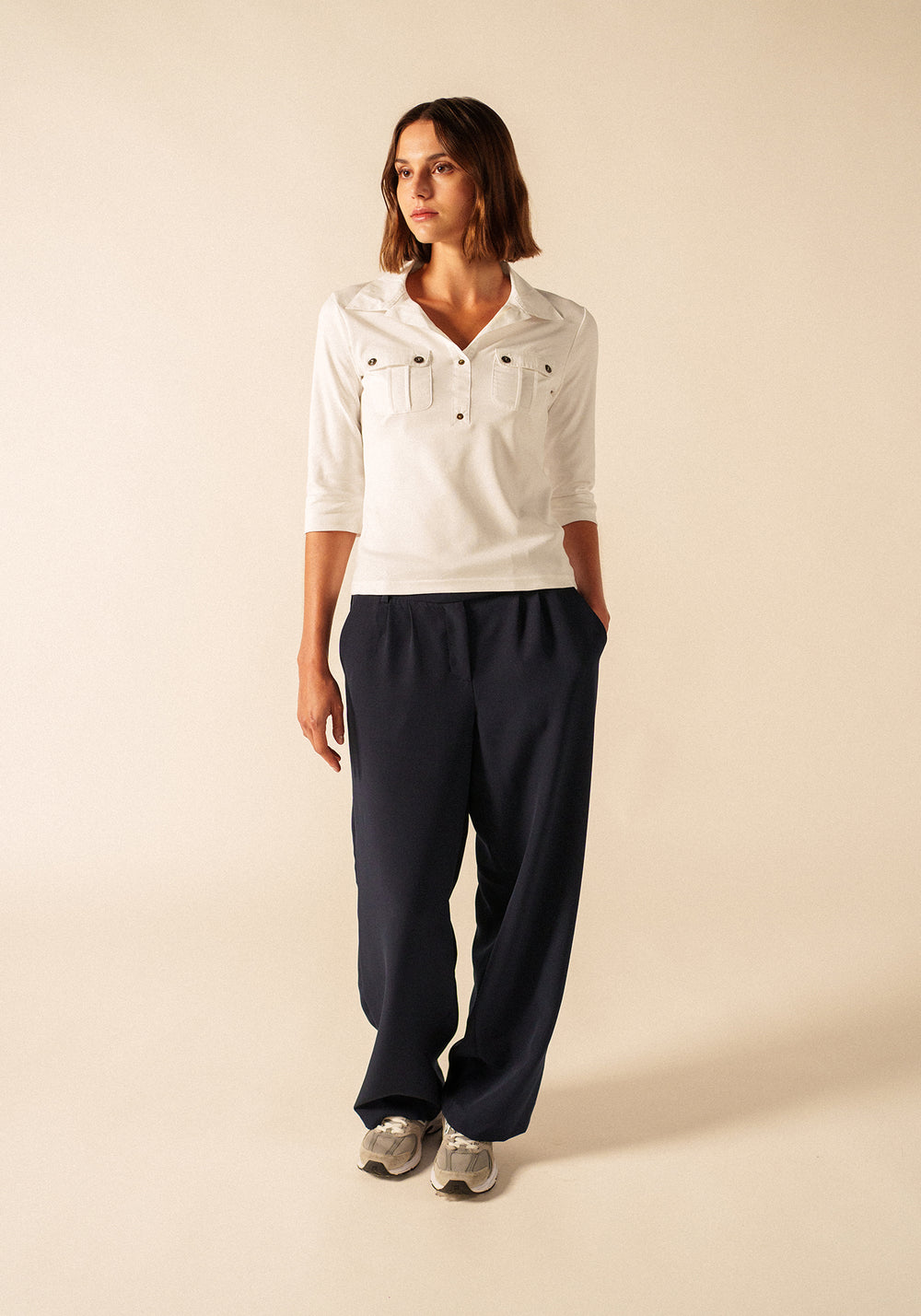 Oleron Polo Shirt (WHITE)