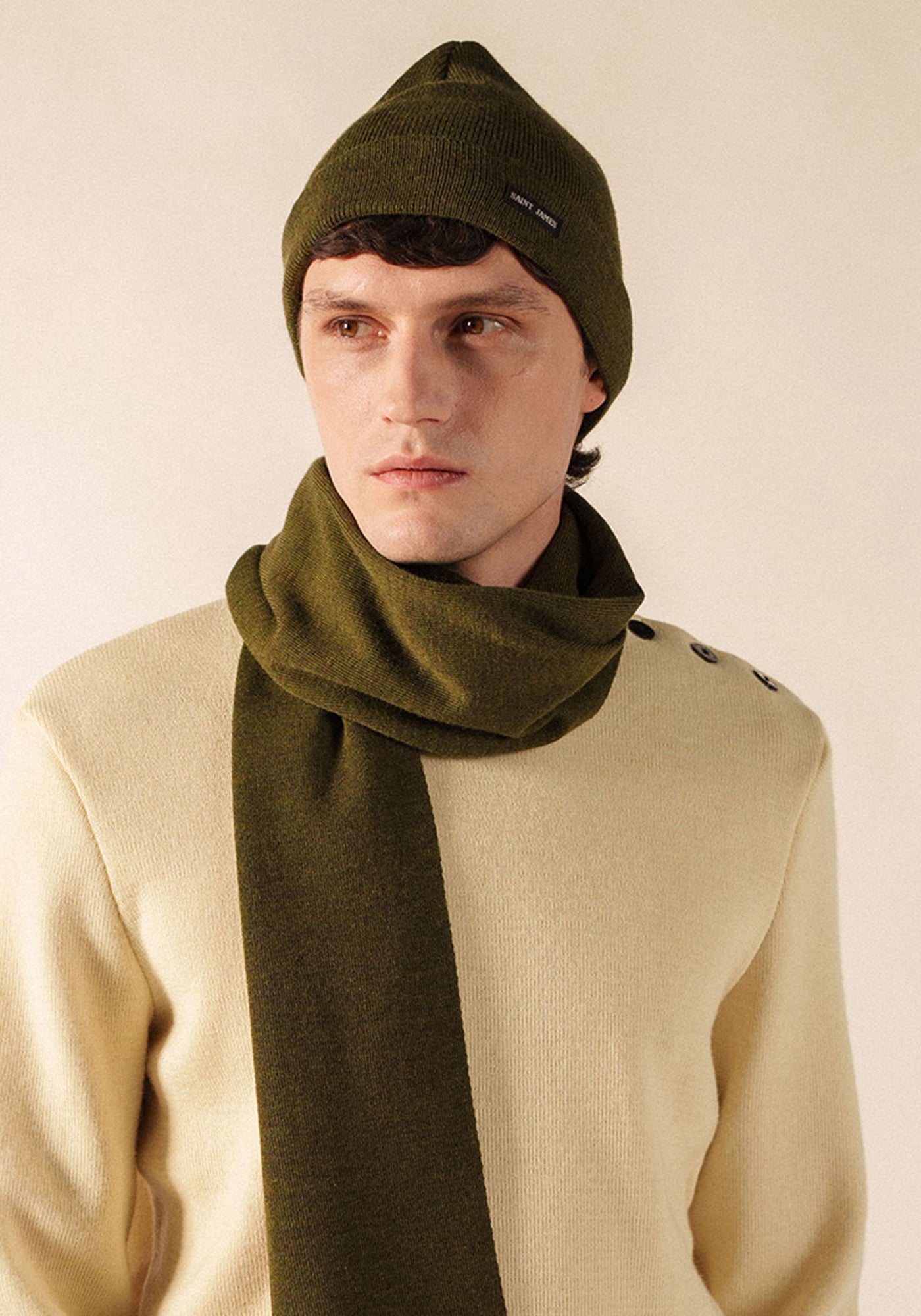 CARTIER Nautical Beanie (MOSS GREEN MELANGE)