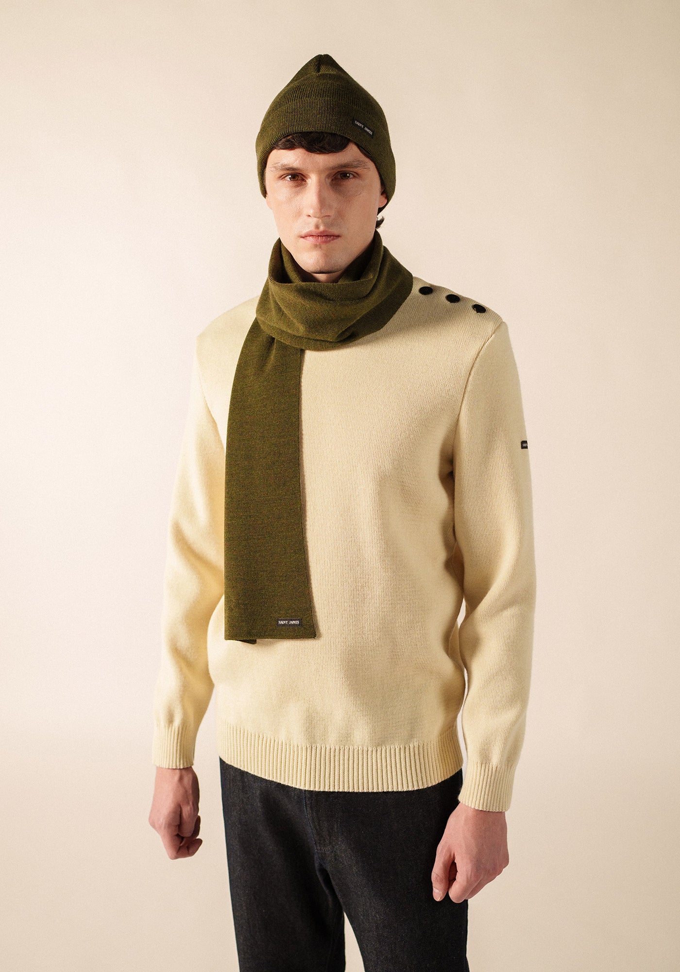 CARTIER Nautical Beanie (MOSS GREEN MELANGE)
