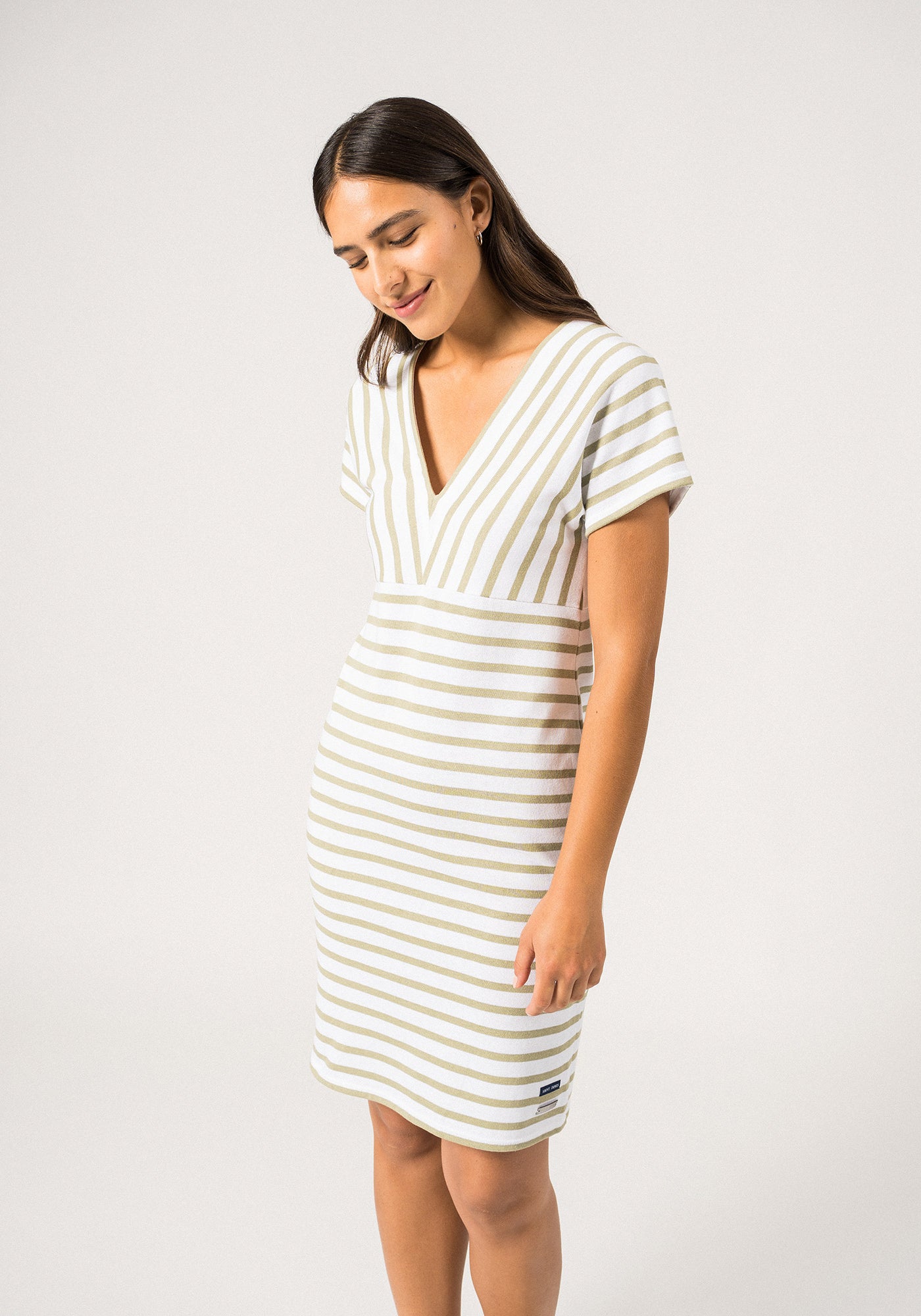 Menerbes Dress x Romain Brifault (WHITE / SOFT ALMOND)