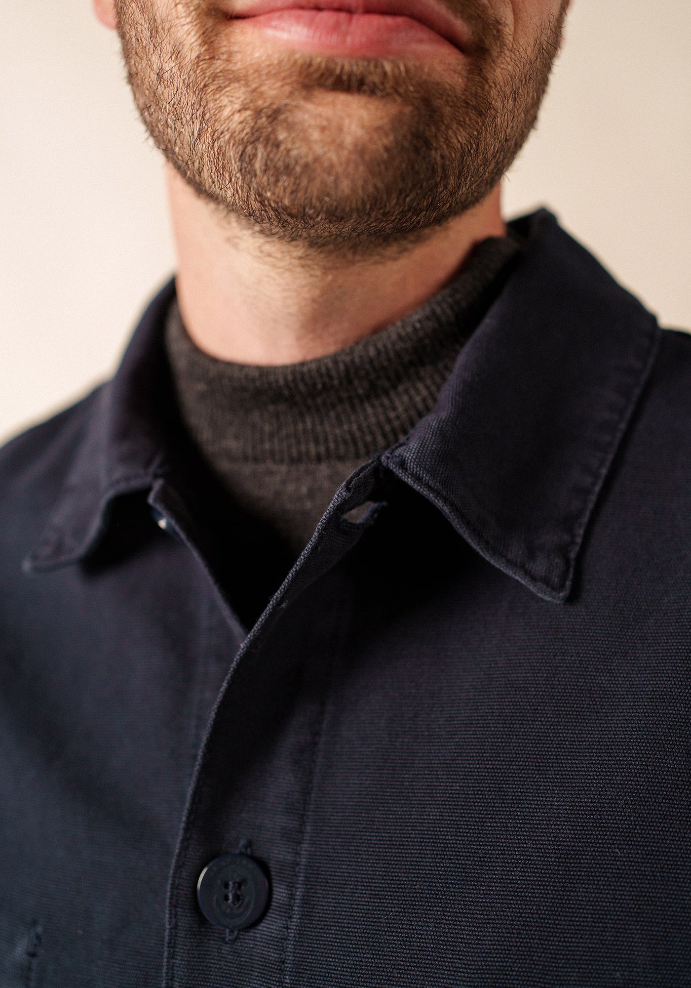 SIROCCO III French Chore Jacket (NAVY)