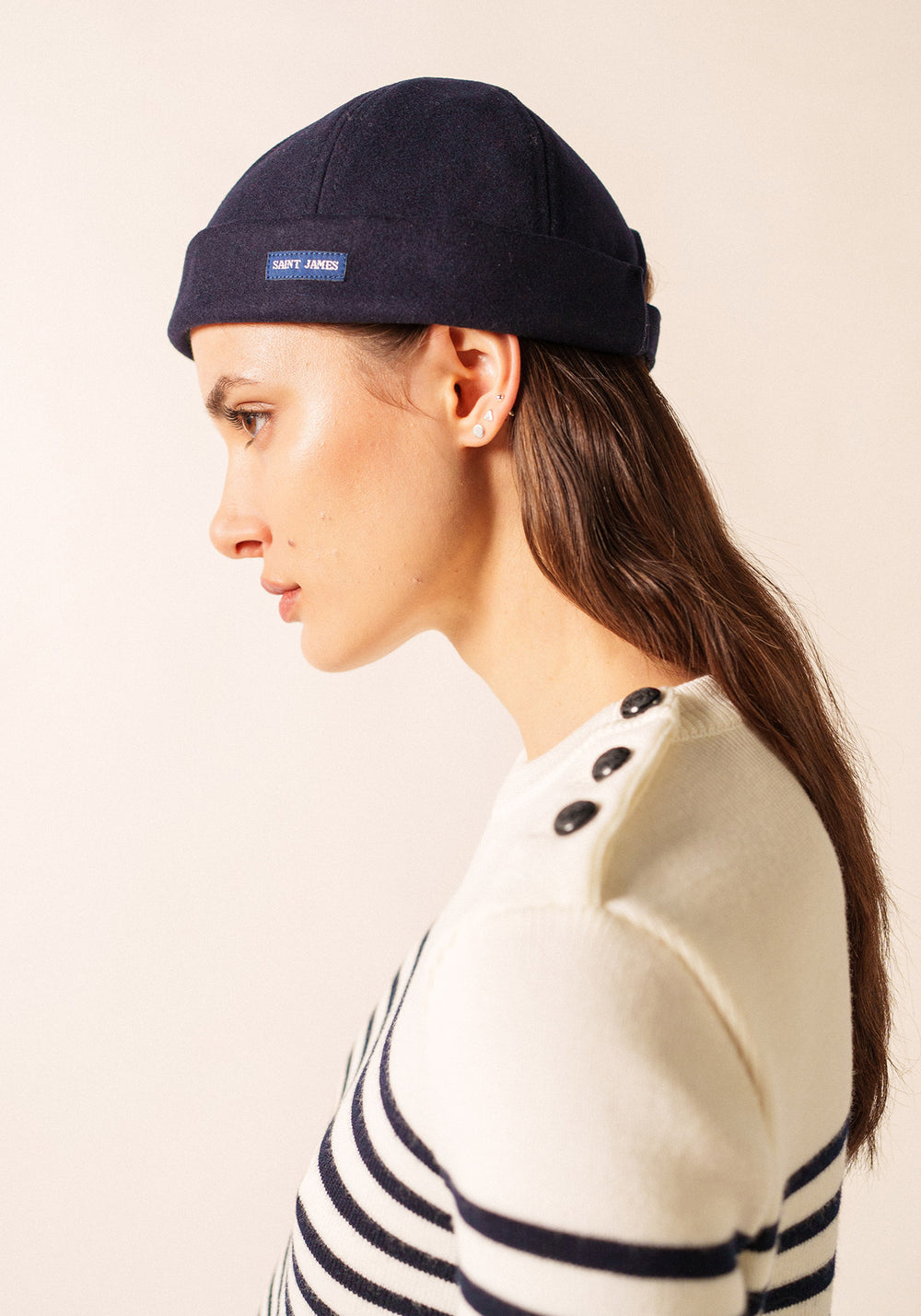 Marin Miki Watch Cap (NAVY)
