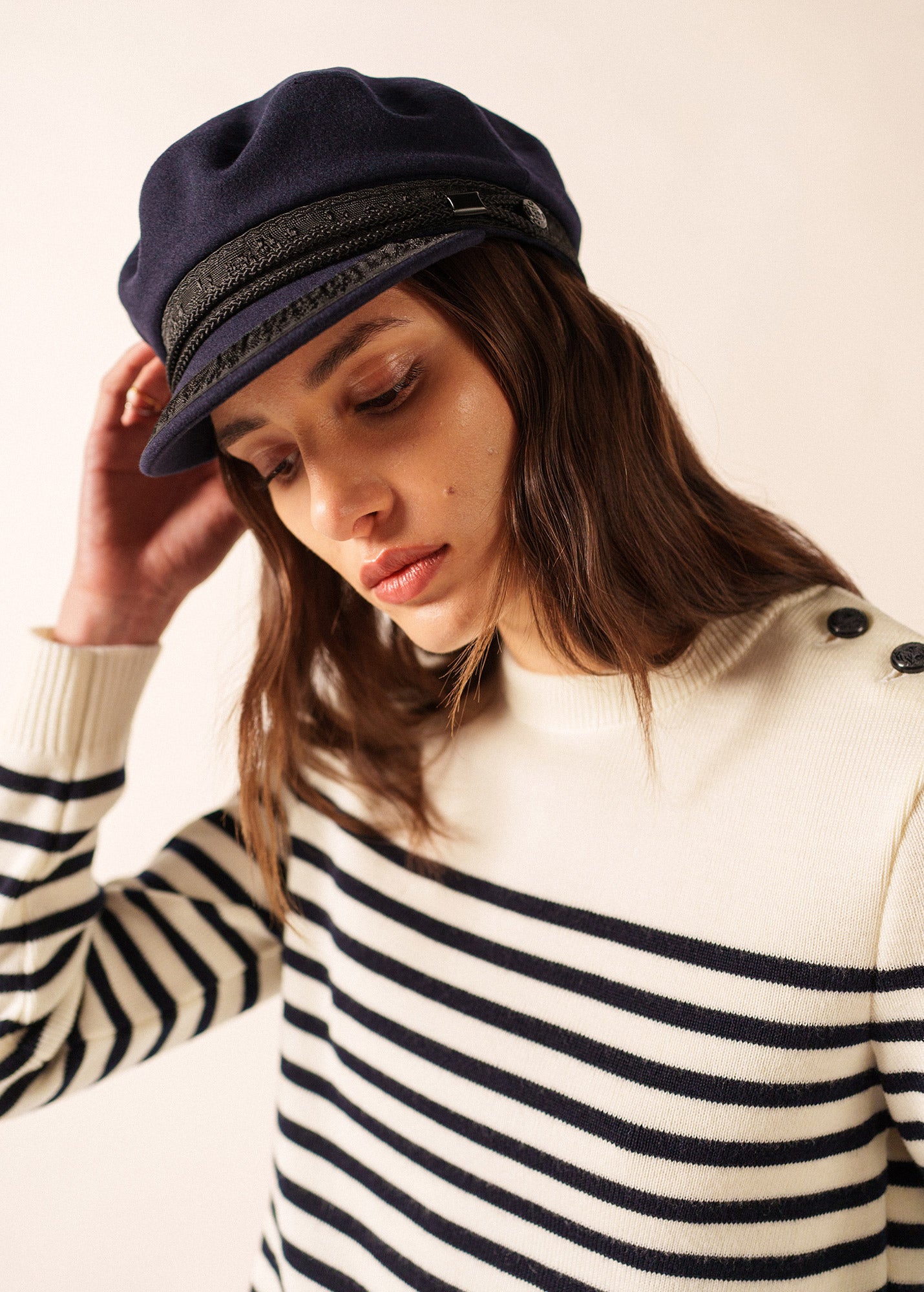 French Sailor Cap - Casquette Marin Navy - Saint James • Saint
