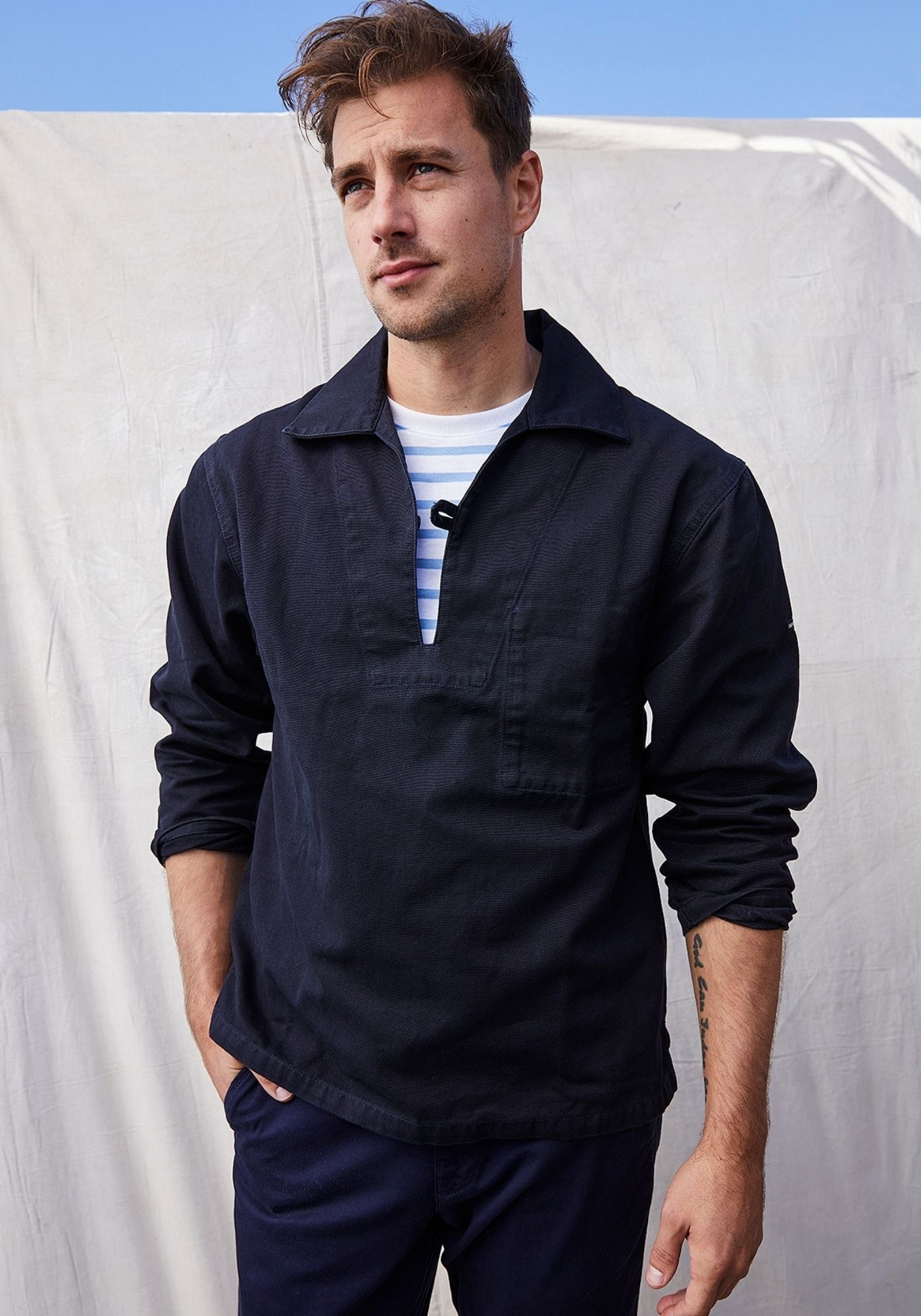 Nemo II French Sailor Jacket (NAVY)