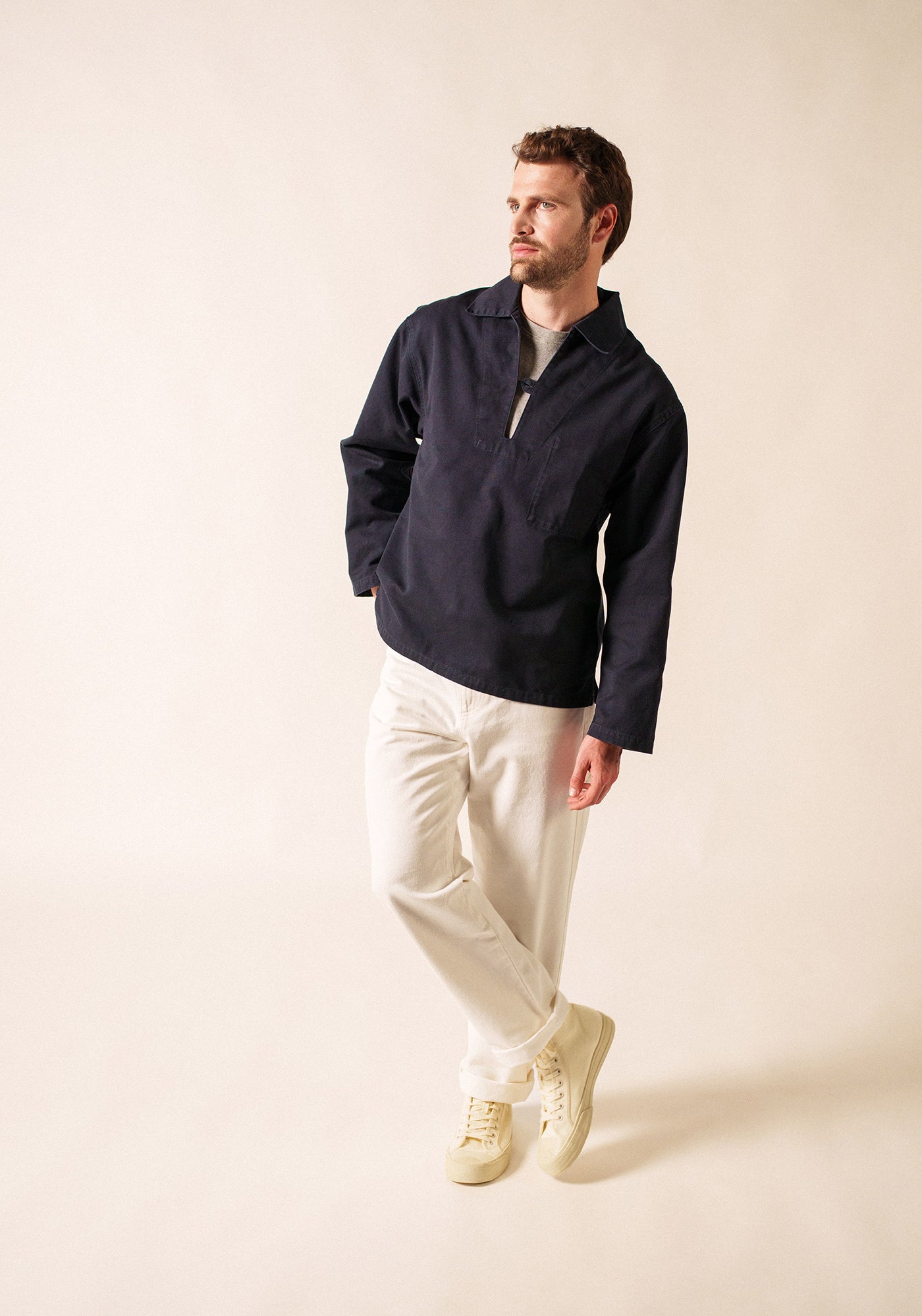 Nemo II French Sailor Jacket (NAVY)