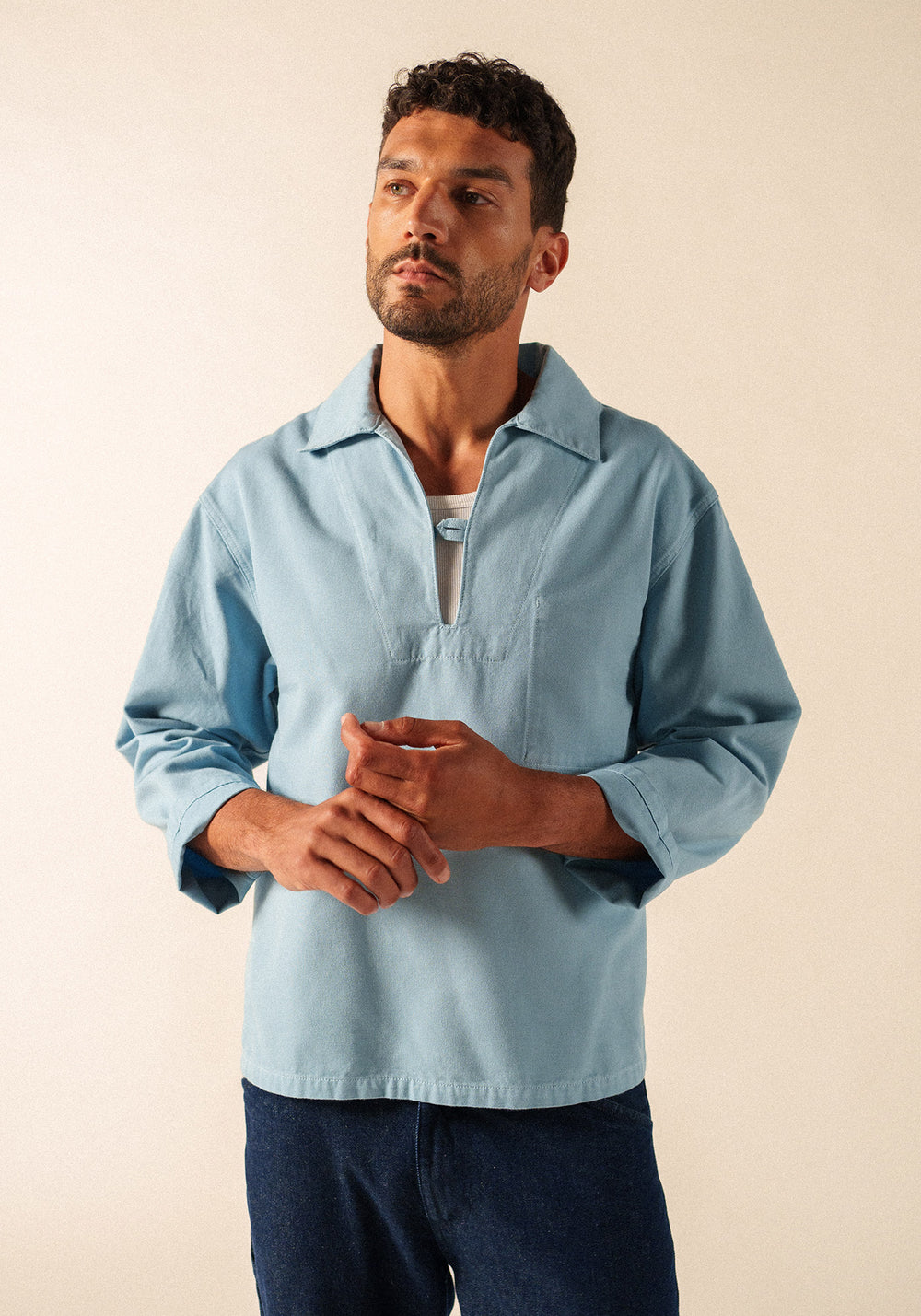 NEMO French Sailor Jacket  (SKYLIGHT BLUE)