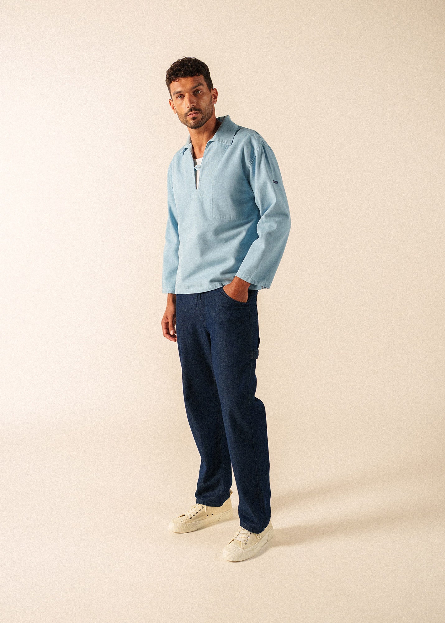 Men's Smock Style Sailor Jacket | Saint James® Official Site