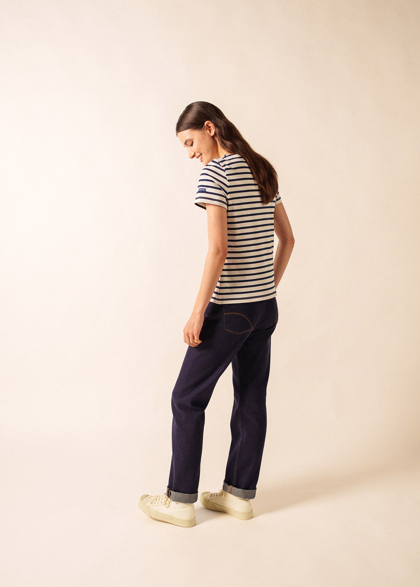 Nautical Stripe Tee - Etrille II - Saint James - Women's Fit